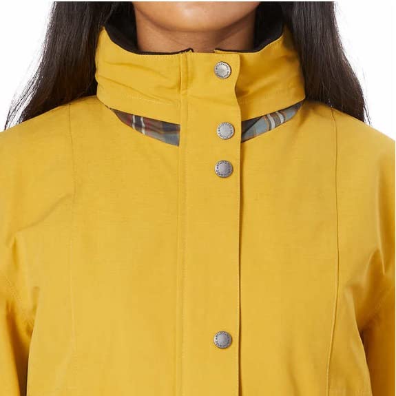 Pendleton Women's Carmel Waterproof Breathable Rain Jacket - Seam Sealed Trail Coat for Hiking & Outdoor Activities, GoldenRod (XS) - Perfect for Rainy Day Adventures & Nature Walks