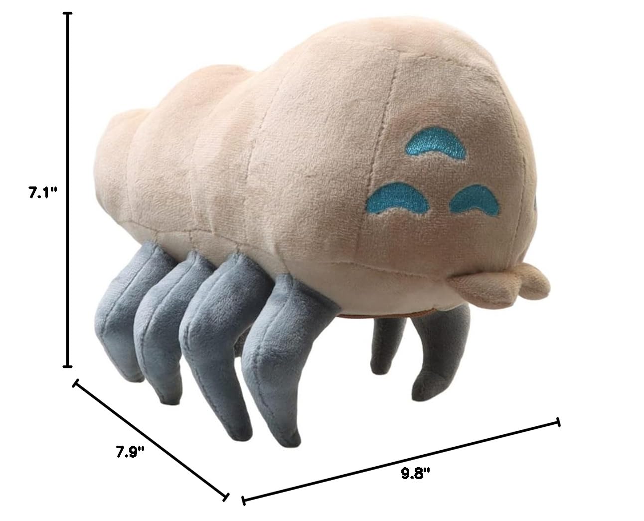 Cute Bug Plushie Doll - Soft Stuffed Animal Toy Figure for Kids | Perfect Birthday Gift, Game Companion & Cozy Pillow | Ideal for Playtime, Bedtime & Party Favors