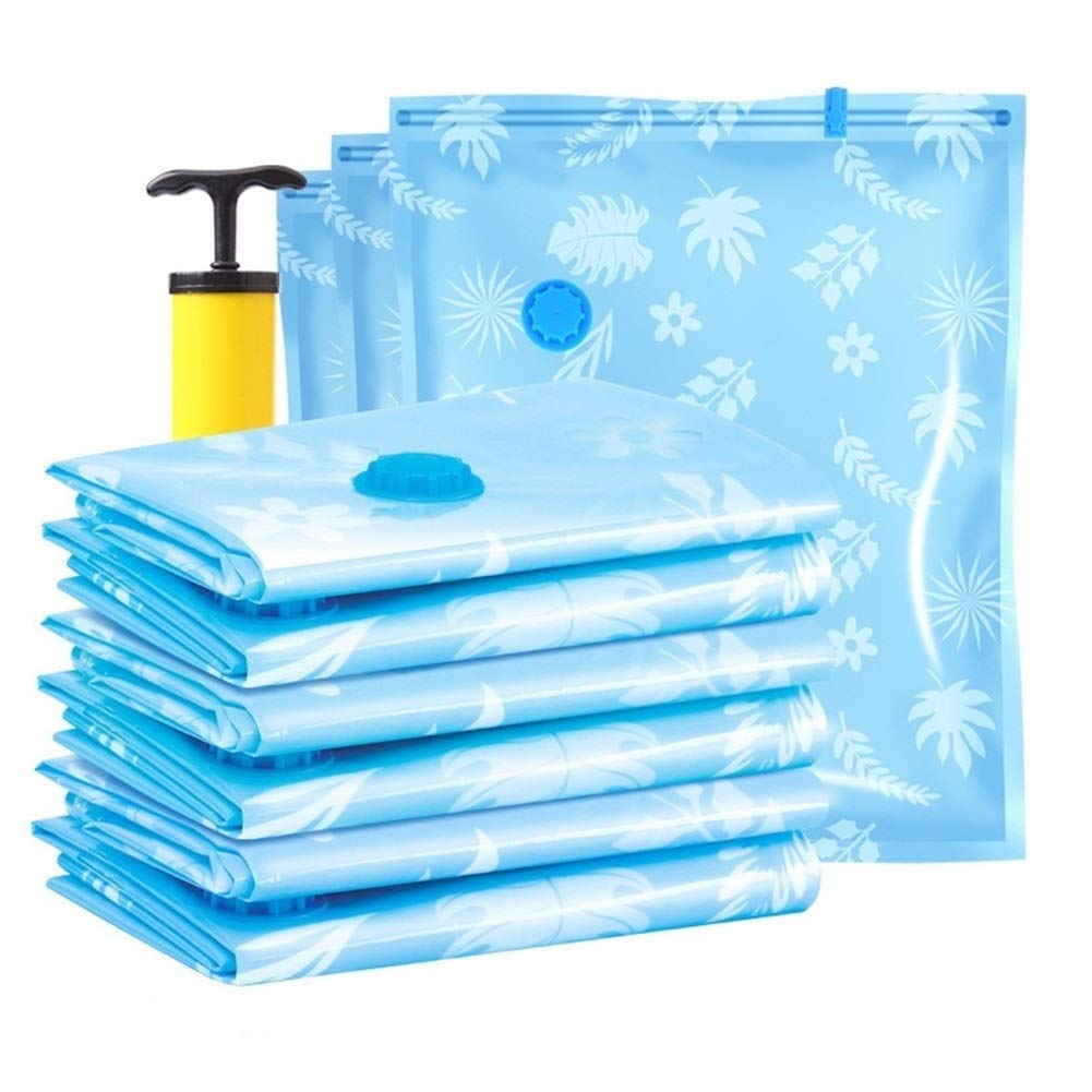 BCGT Vacuum Storage Bags for Clothes | Space-Saving Wardrobe Organizer | Foldable Compression Bags for Closet, Travel & Seasonal Clothing Storage | Home Organization Solution