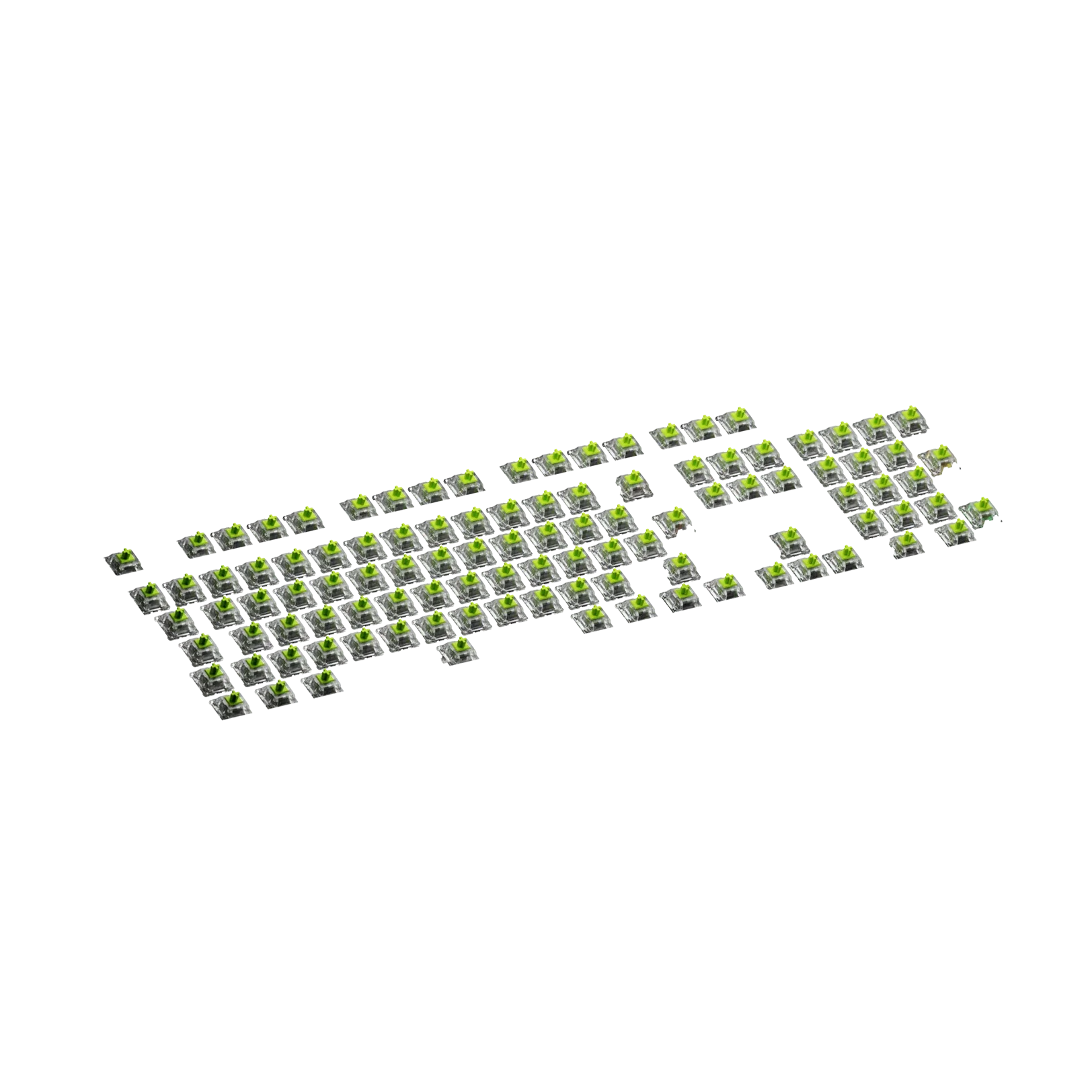 Glorious Raptor Tactile Mechanical Keyboard Switches - MX Compatible, ISO Standard, 100-Pack - Perfect for Gaming, Typing & Custom Keyboard Builds