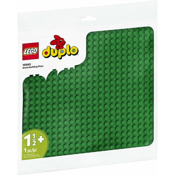 LEGO DUPLO Green Baseplate - Large Building Plate for Toddlers & Kids - Creative Play & Learning Toy - Perfect for Preschool, Daycare & Home Playrooms