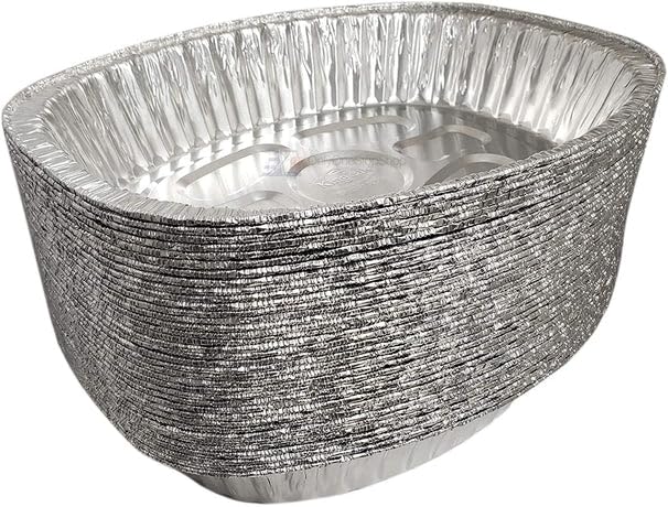 Extra Large Disposable Aluminum Turkey Roaster Pan - Durable & 100% Recyclable for Thanksgiving Baking & Roasting (Pack of 200) | Perfect for Holiday Meals, Large Gatherings & Catering Events