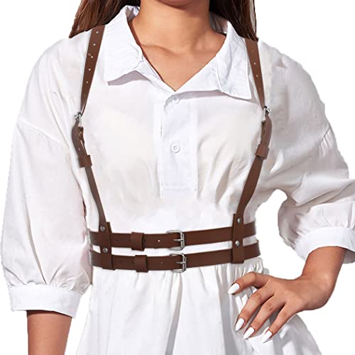 Punk Waist Belt Fashion Harness Body Chain - Gothic Rave Body Jewelry for Women & Girls | Perfect for Music Festivals, Cosplay & Alternative Fashion Outfits