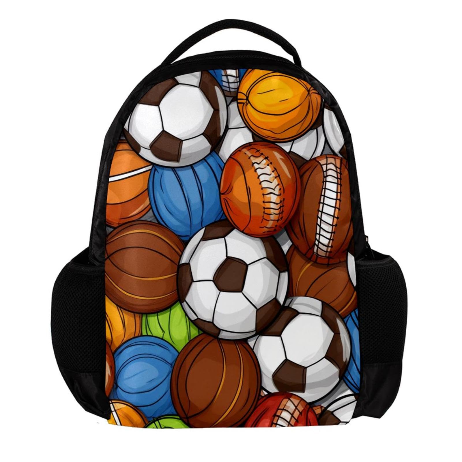 Best Travel & Work Backpack for Men & Women - Durable Sports Backpack for Basketball Football Volleyball - Lightweight Daypack for Commuting, Gym, School & Outdoor Activities