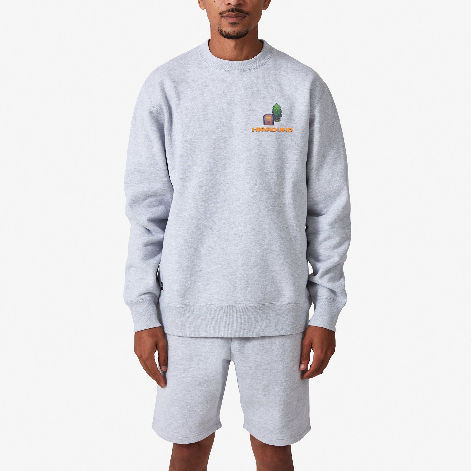 Higround Crewneck Sweatshirt - Stylish & Comfortable Men's & Women's Pullover for Gaming, Streetwear & Casual Wear