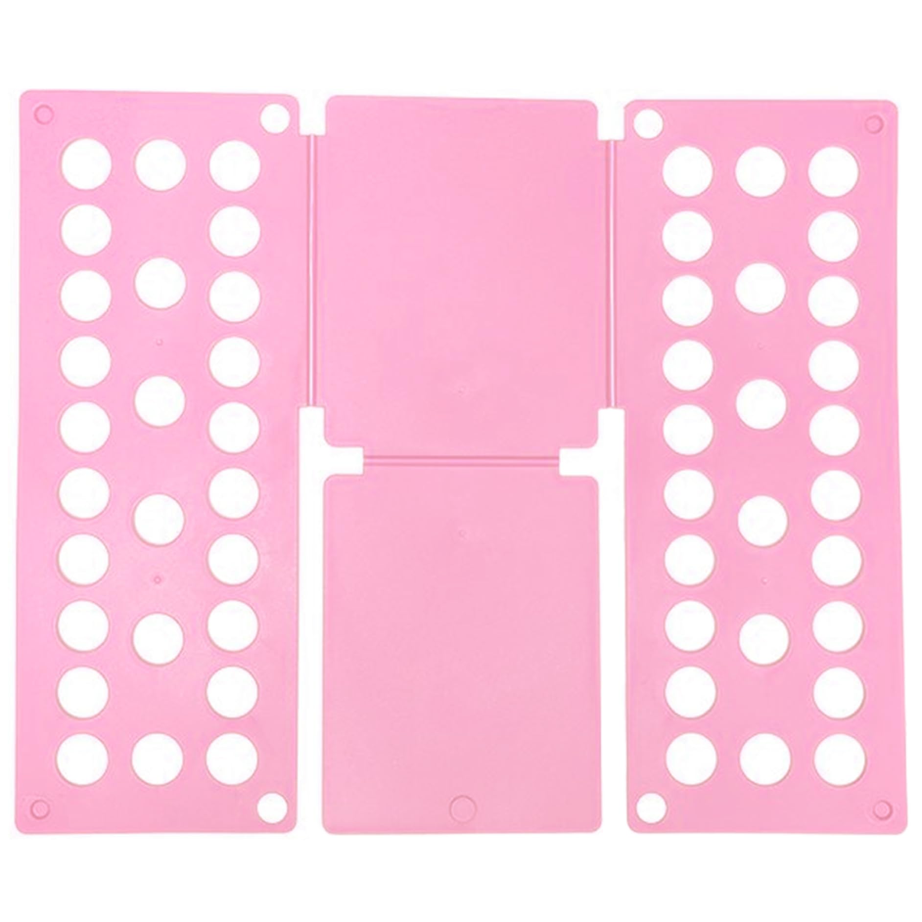 15.4x18.5 Inch Plastic Folding Board for Clothes | Portable T-Shirt & Kids Clothing Organizer | Space-Saving Laundry Helper for Travel, Closet & Nursery Organization