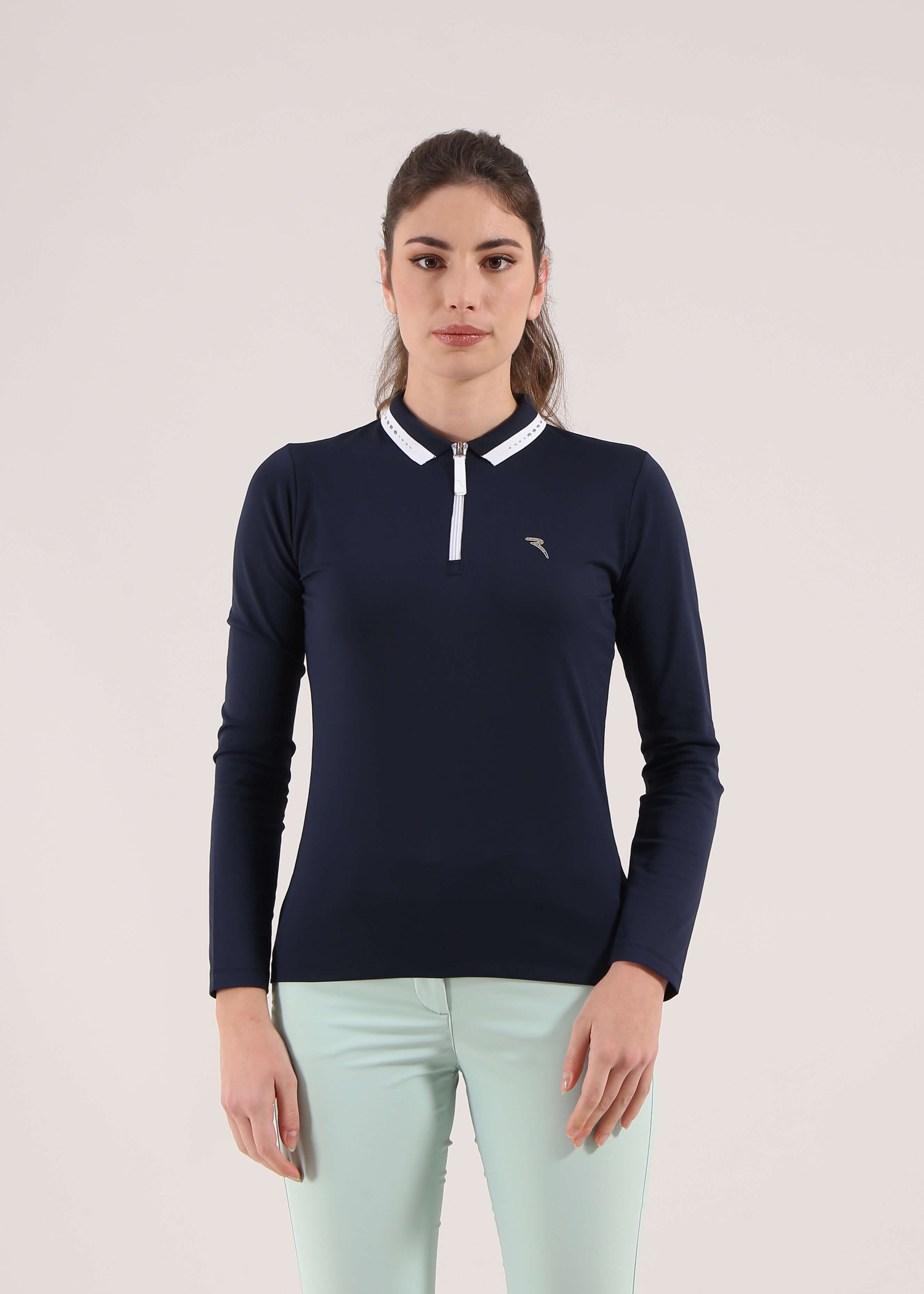 ABUELA Lightweight Sunblock® Long Sleeve Polo Shirt - UPF 50+ UV Protection, Breathable Quick-Dry Fabric for Men & Women - Perfect for Golf, Fishing, Hiking & Outdoor Activities