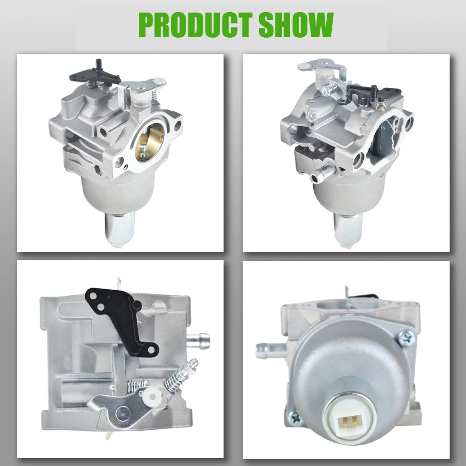 Replacement Carburetor for 14-18HP Lawn Mower - Compatible with 591731, 594593, 697190, 791858, 796109, 287707, 287776, 287777, 310707, 310777, 28N707 Models - Perfect for Briggs & Stratton Engines & Outdoor Power Equipment Maintenance