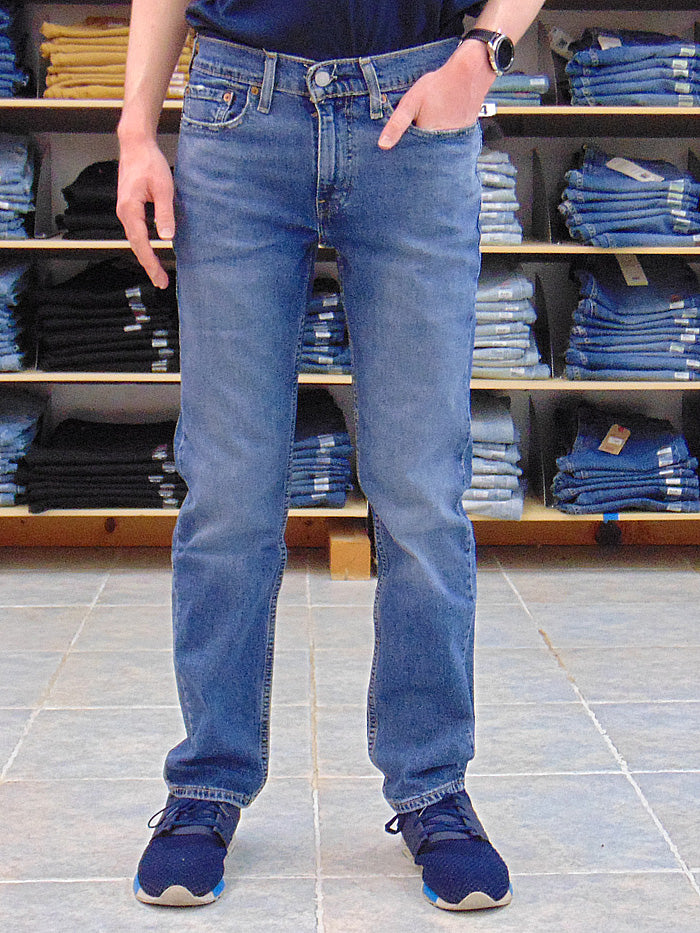Levi's 295070391 Regular Taper Fit Stretch Jeans for Men - Comfortable Denim Pants in Blue | Casual Wear & Everyday Outfits