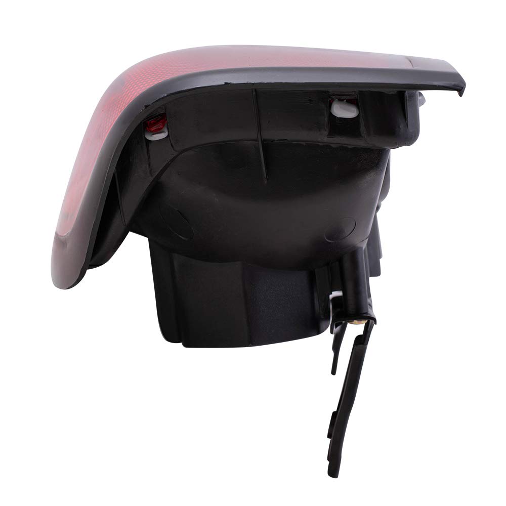 Smoked Lens Replacement Taillights for 98-04 Nissan Frontier Pickup Truck - Driver & Passenger Side (Part #265597B425, 265547B425) - Durable Aftermarket Tail Lamps for Enhanced Visibility & Style - Perfect for Off-Roading, Night Driving & Vehicle Customization
