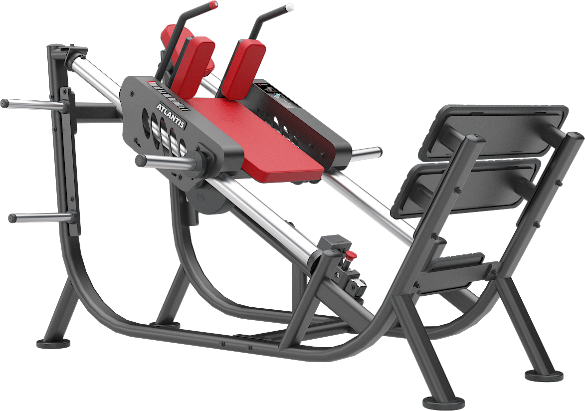 ATLANTIS Hack Squat Machine for Leg Workouts - Professional Gym Equipment for Strength Training & Muscle Building - Perfect for Home & Commercial Gyms