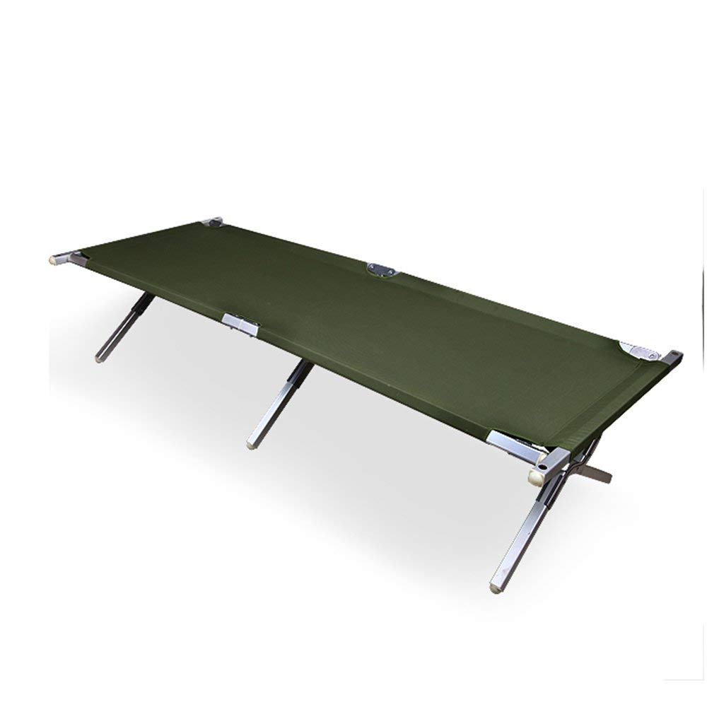 Outdoor Folding Camp Bed - Portable Single Sleeping Cot for Camping & Travel