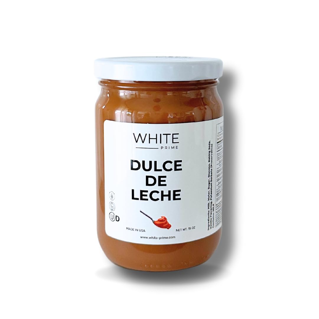 Premium 15 Oz Dulce de Leche - Authentic Argentinian Caramel Milk Spread | Gluten-Free, Non-GMO | Perfect for Desserts, Baking & Coffee Topping