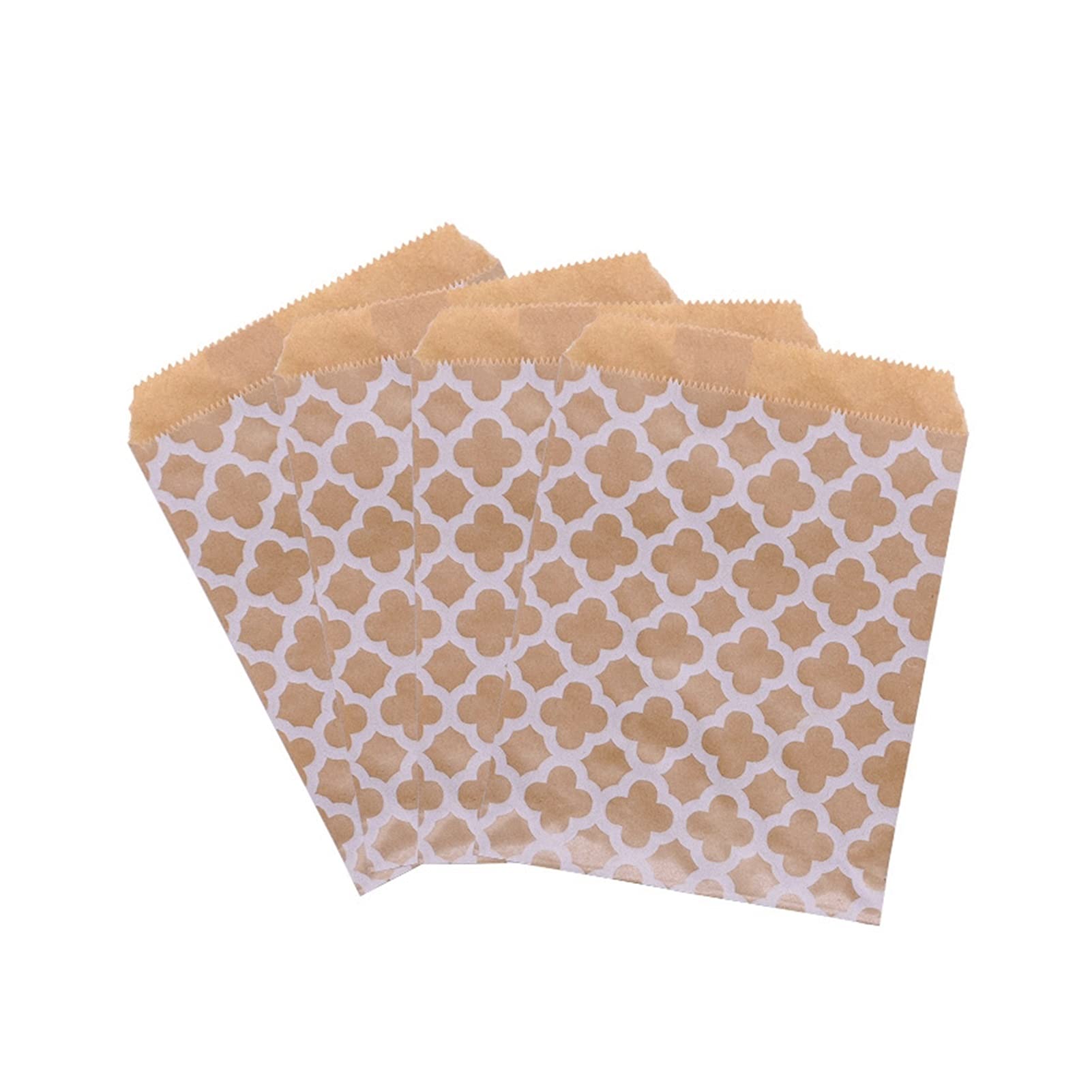 Eco-Friendly Paper Gift Bags for Birthday Party, Dessert, Candy & Snack Packaging - Floral Design | Perfect for Party Favors, Wedding Treats & Holiday Gifting