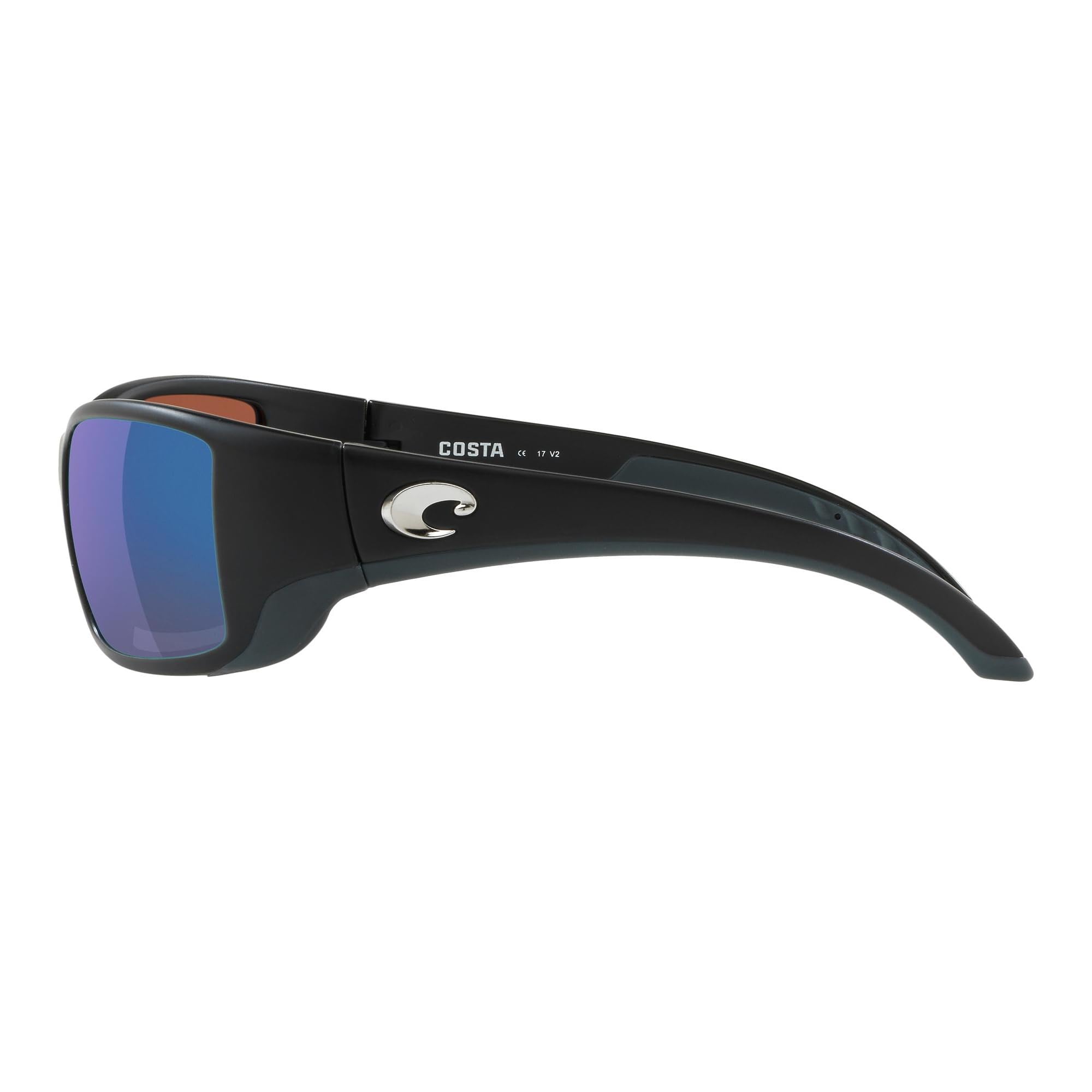 Costa Del Mar Men's Blackfin Polarized Round Sunglasses - UV Protection, Anti-Glare for Fishing, Driving & Outdoor Activities
