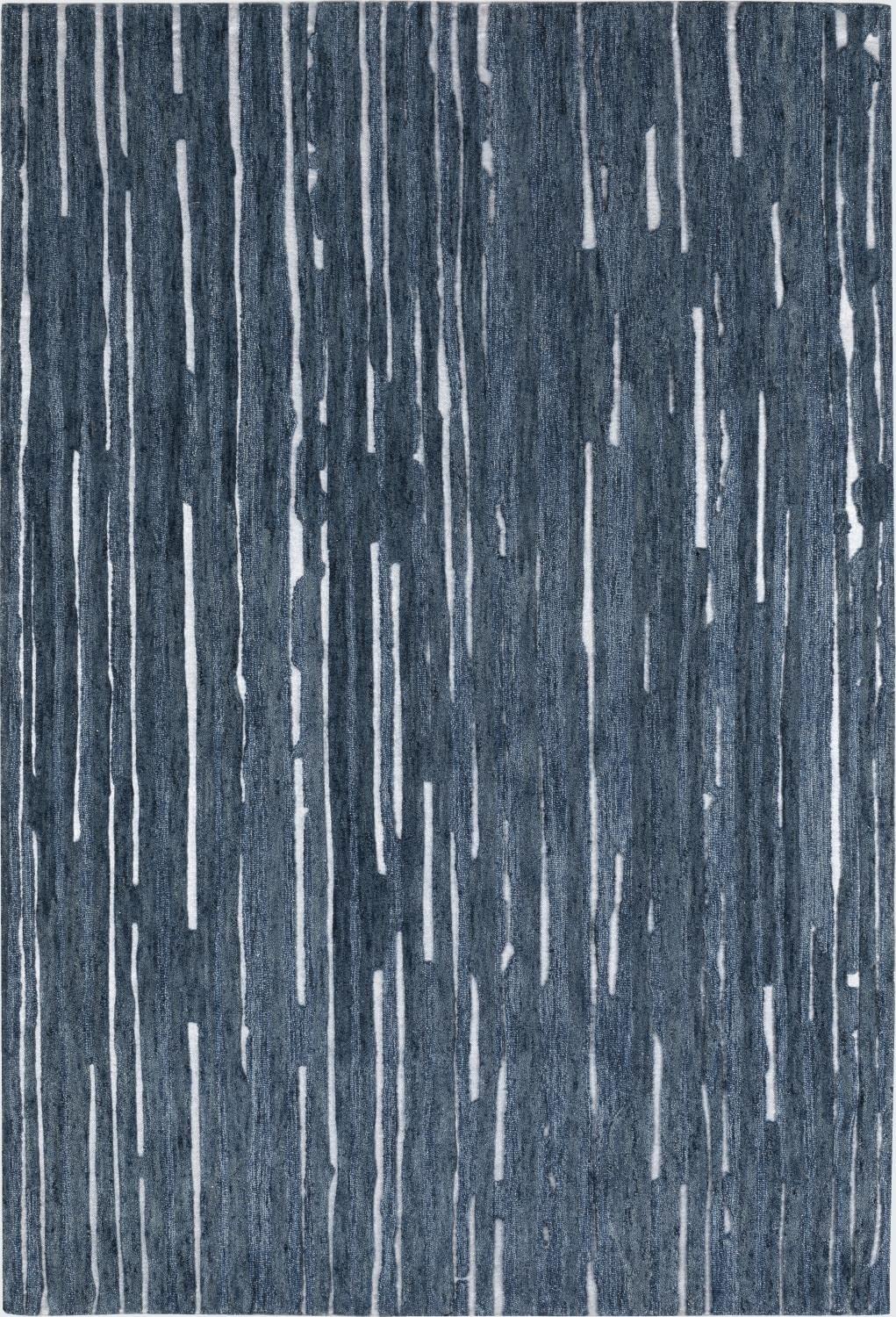 Addison Rugs Dazzle Blue Area Rug 5x7.6 Feet - Soft Living Room Carpet for Bedroom, Dining Room & Home Decor