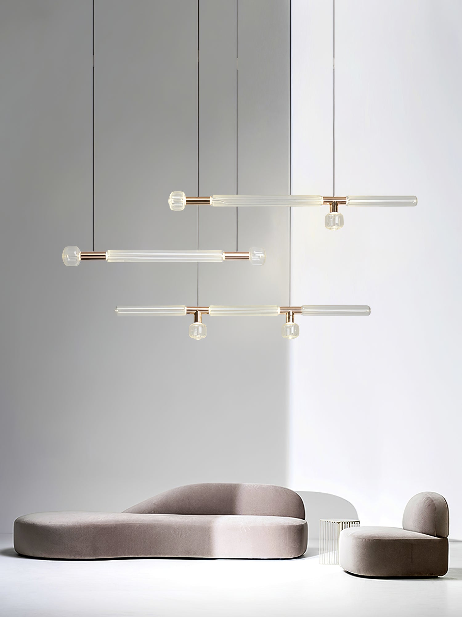 Modern Cipher Pendant Light - Sleek Industrial Style Hanging Lamp for Kitchen Island, Dining Room & Bedroom Decor