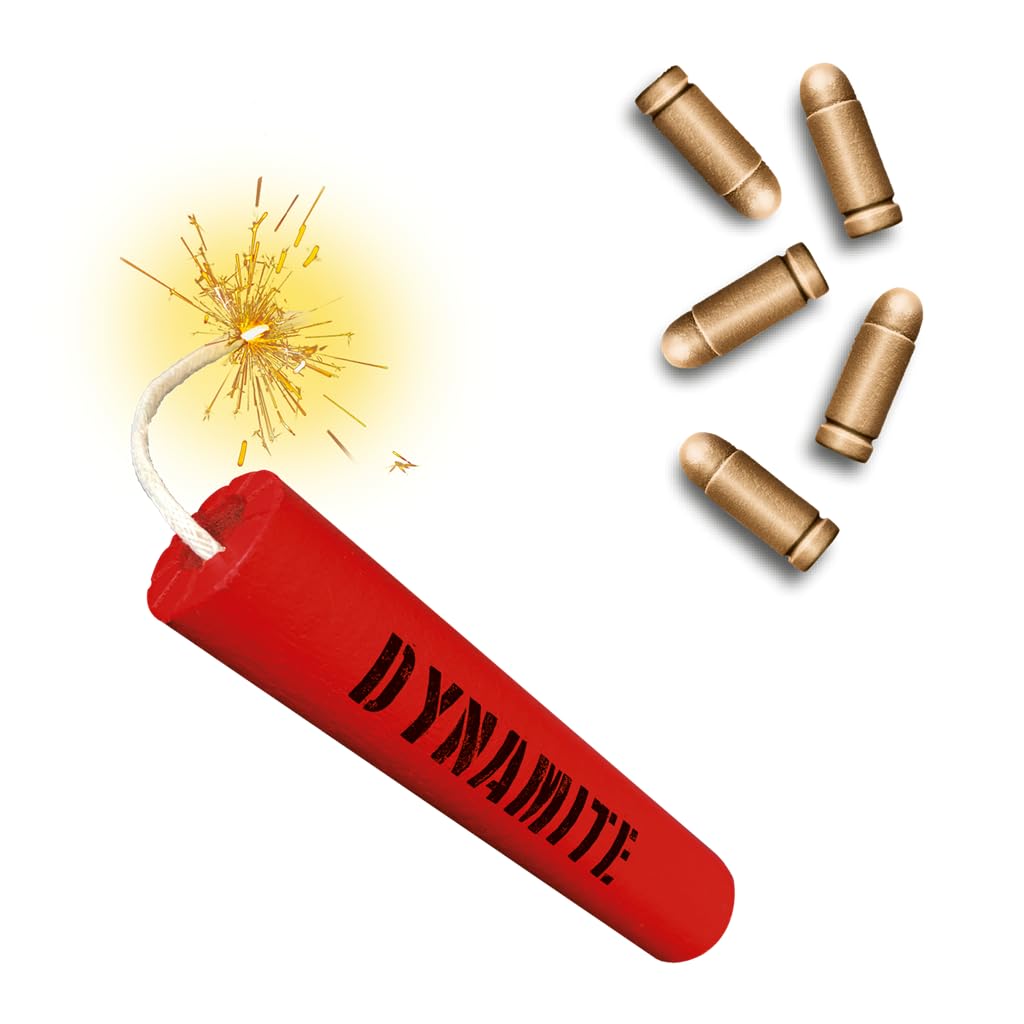 Bang! The Bullet Complete Card Game Set - Wild West Shootout Game for 4-7 Players Ages 8+, 40 Min Playtime (Spanish Edition) - Perfect for Family Game Nights & Western-Themed Parties
