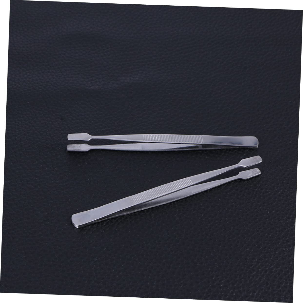 3pcs Stainless Steel Eyelash Extension Tweezers Set - Professional Lash & Eyebrow Tweezers for Precision Control - Perfect for Salon, Home Use & Travel Makeup Kit