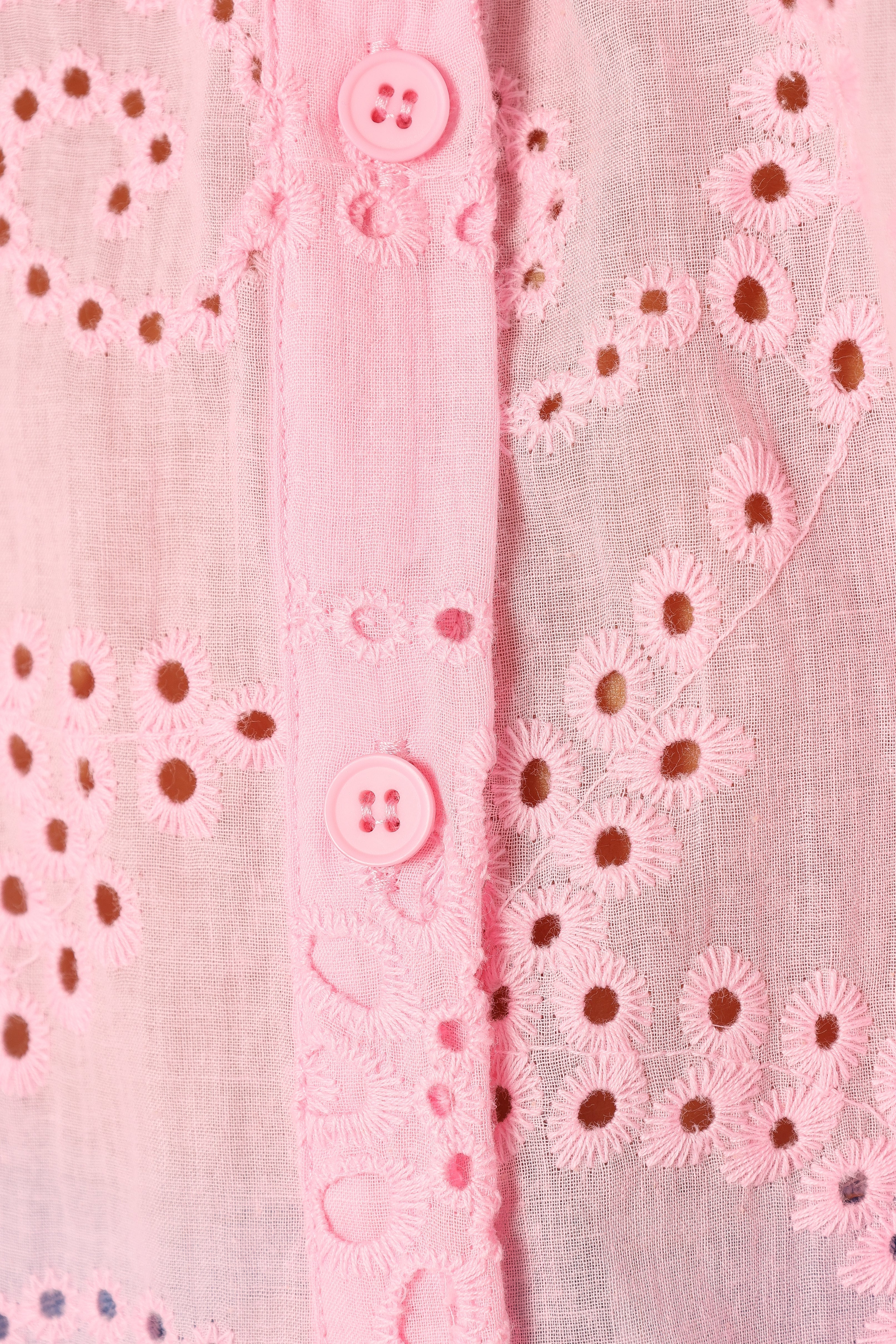 Janelle Women's Casual Pink Top - Flowy Blouse for Summer, Office, and Date Night Outfits