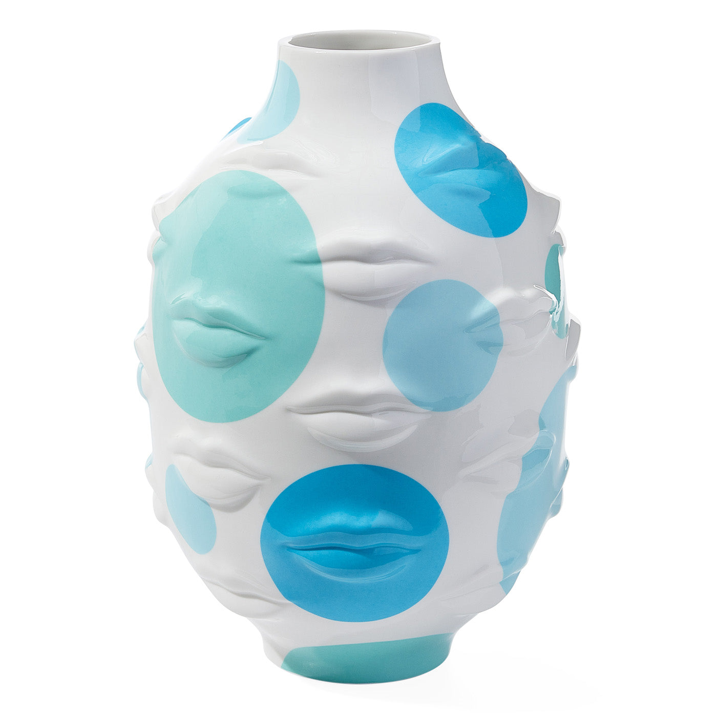 L'Pop Gala Round Glass Vase - Elegant Floral Centerpiece for Weddings, Home Decor & Gift Giving