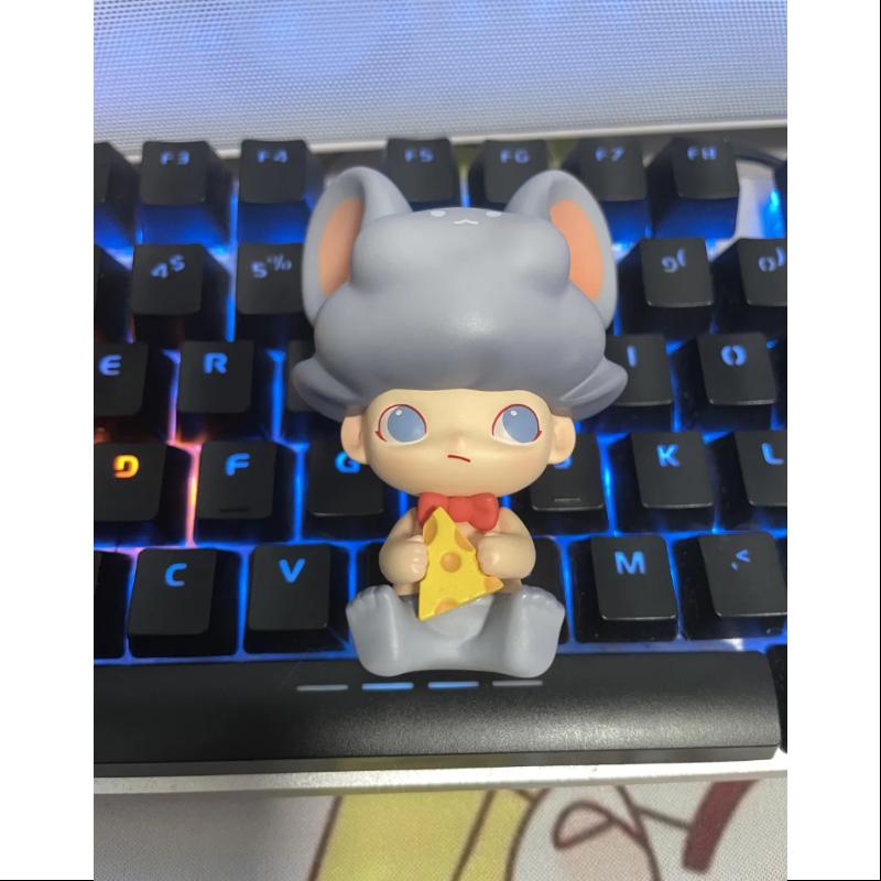 DIMOO Cheese Mouse Limited Edition Collectible Figure - Cute Mouse Toy for Display, Gift, and Home Decor | Perfect for Anime Fans, Collectors, and Kawaii Lovers