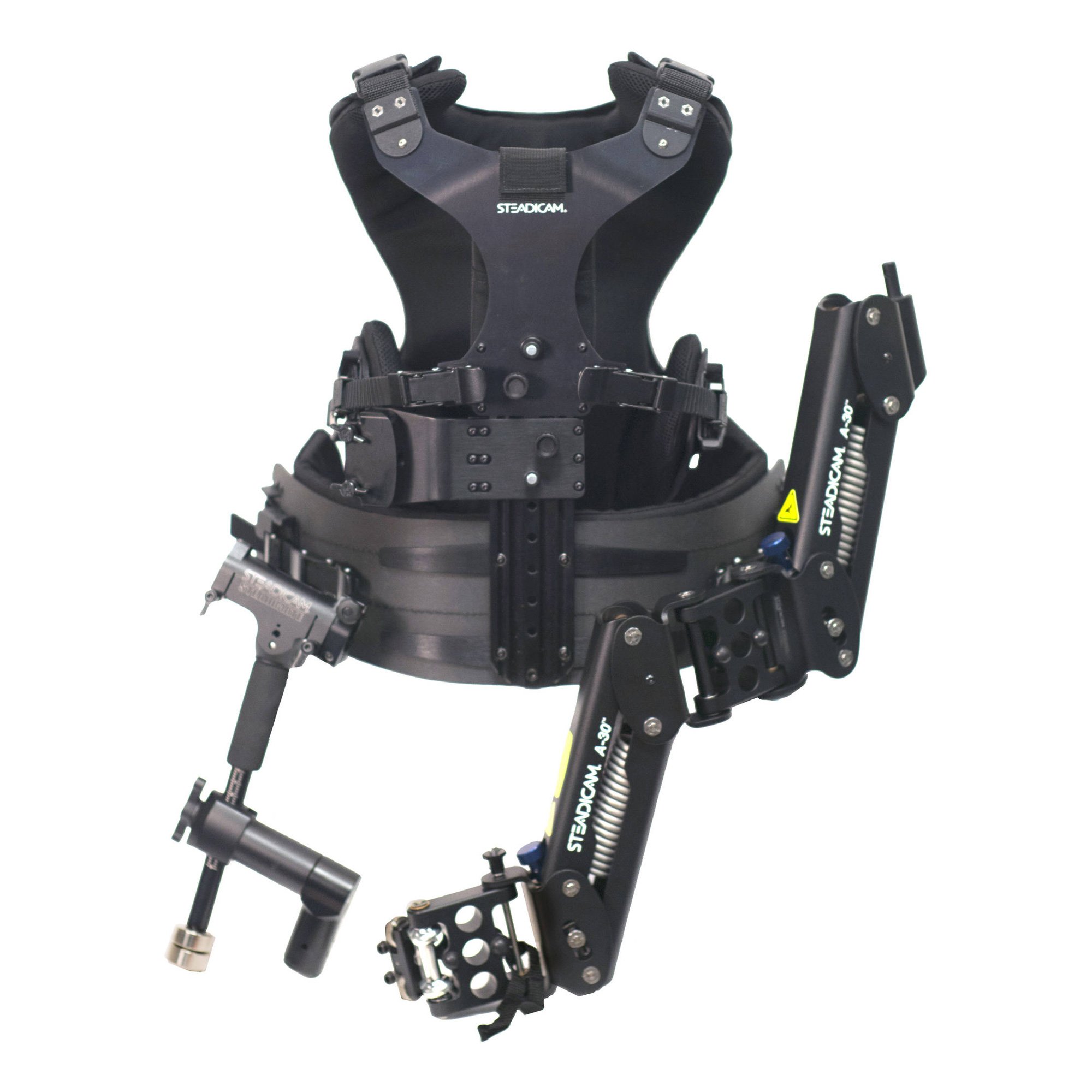 Steadicam STEADIMATE SDM-30 Professional 3-Axis Gimbal Stabilizer for DSLR & Mirrorless Cameras - Black | Smooth Handheld Video Stabilization for Vlogging, Filmmaking & Travel Videography