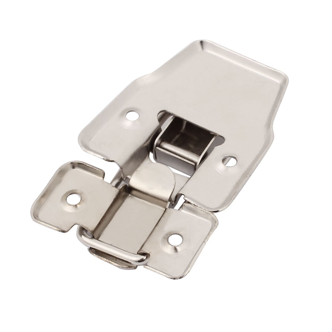 Silver Metal Toggle Latch Hasp Lock 4-Pack - Heavy Duty Box & Suitcase Clasps - Secure Storage, Luggage, Chests & Toolboxes - Durable Zinc Alloy Hardware for DIY Projects & Travel Accessories