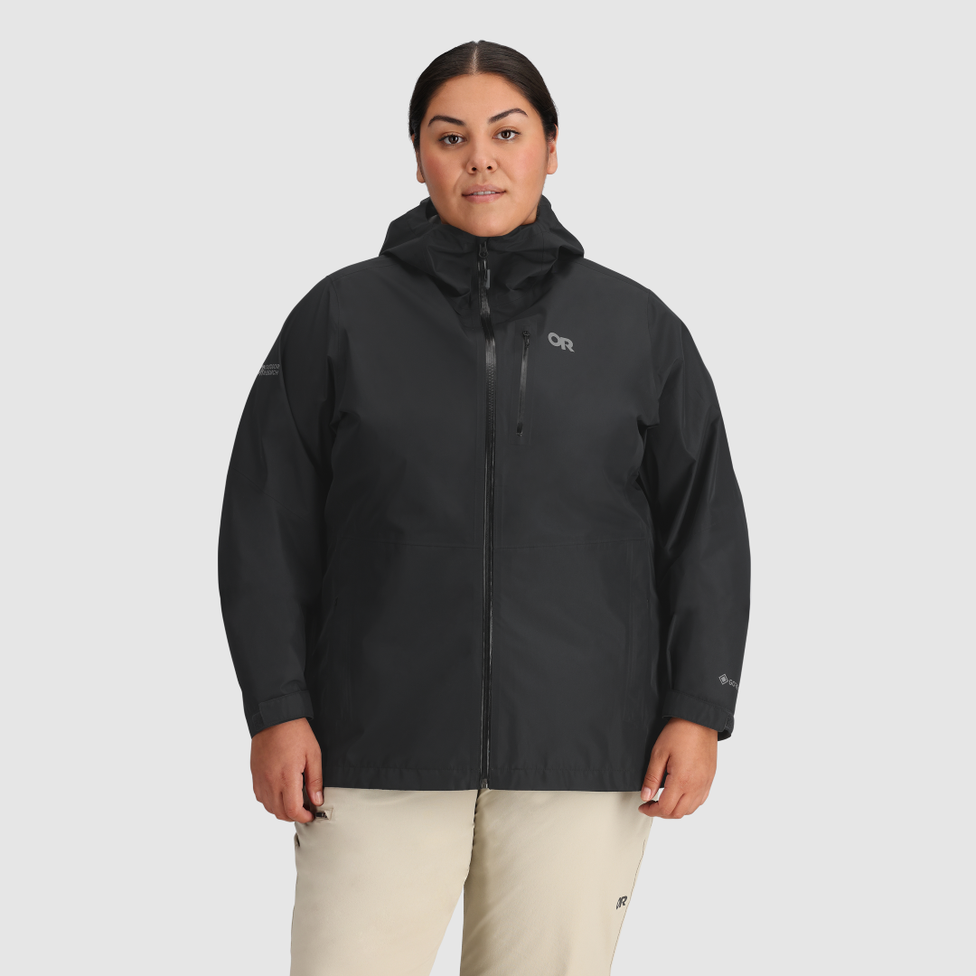 Aspire II Jacket for Women - Lightweight Waterproof Windbreaker with Hood - Perfect for Hiking, Running & Outdoor Activities