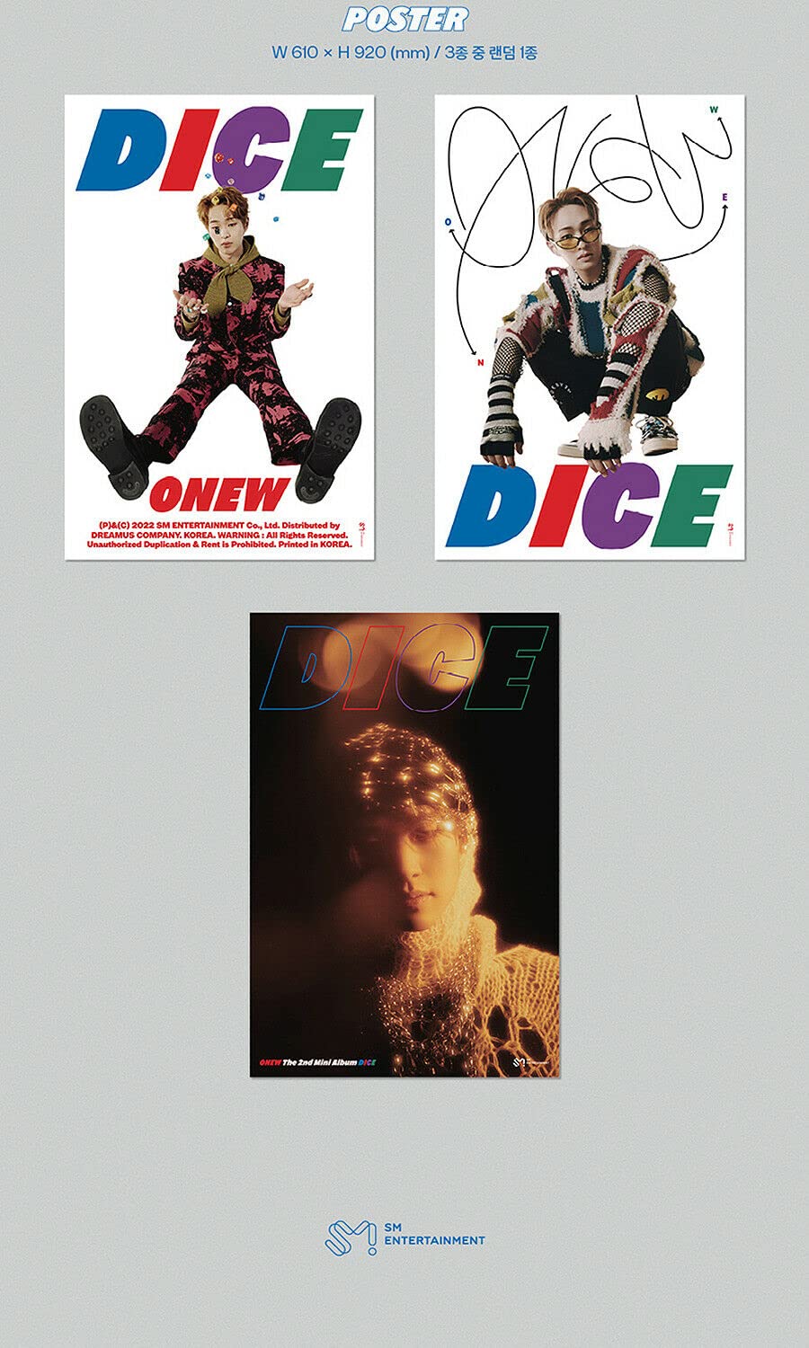 SHINee Onew DICE 2nd Mini Album (PHOTO BOOK Ver.) - 2CDs, Posters, Photocards & Exclusive K-Pop Merch | Perfect for K-Pop Collectors & SHINee Fans | Ideal for Gifts, Display & Music Enthusiasts