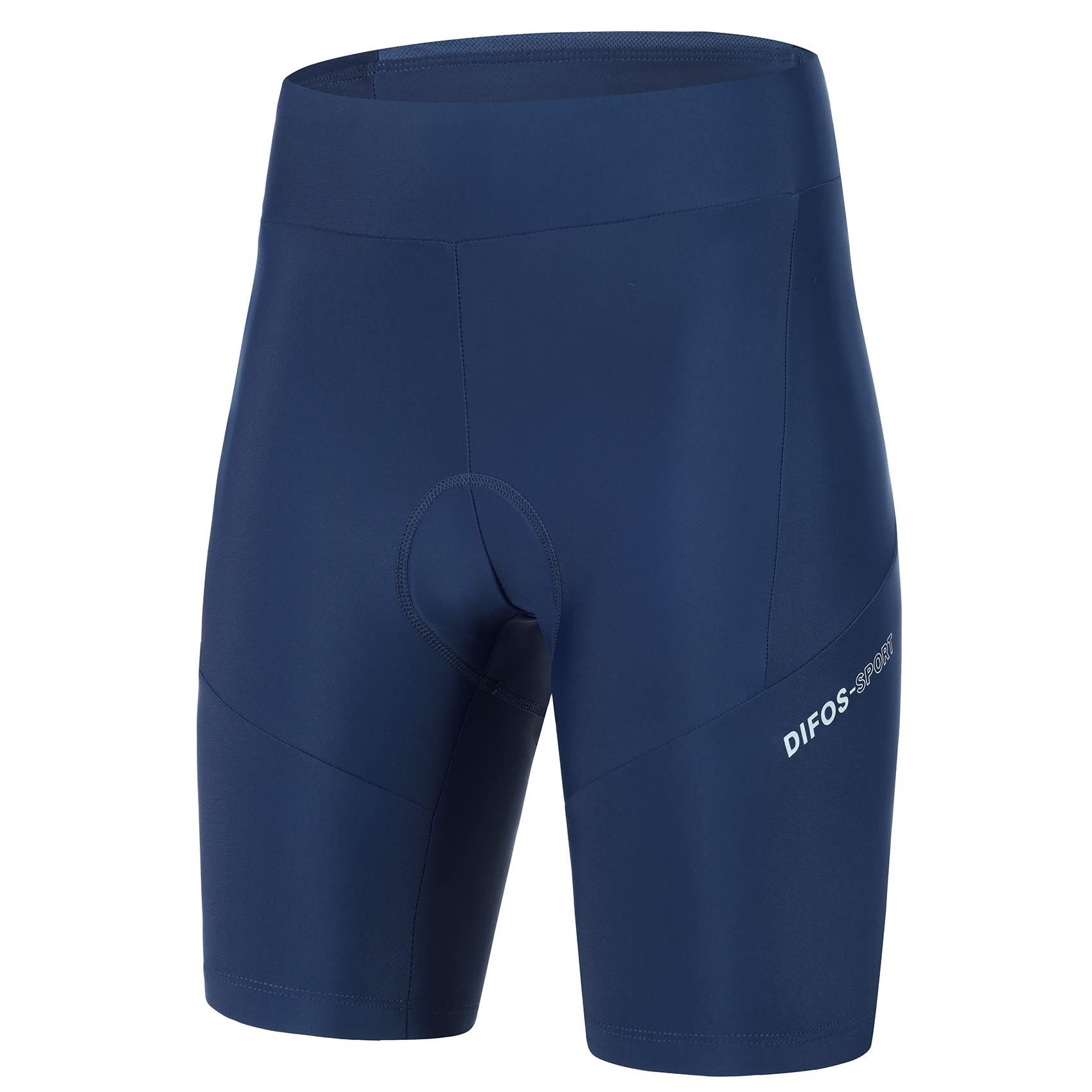 Women's Padded Bike Shorts - Comfortable Cycling Shorts with Pockets & Wide Waistband for Road Biking, Spinning & Outdoor Sports