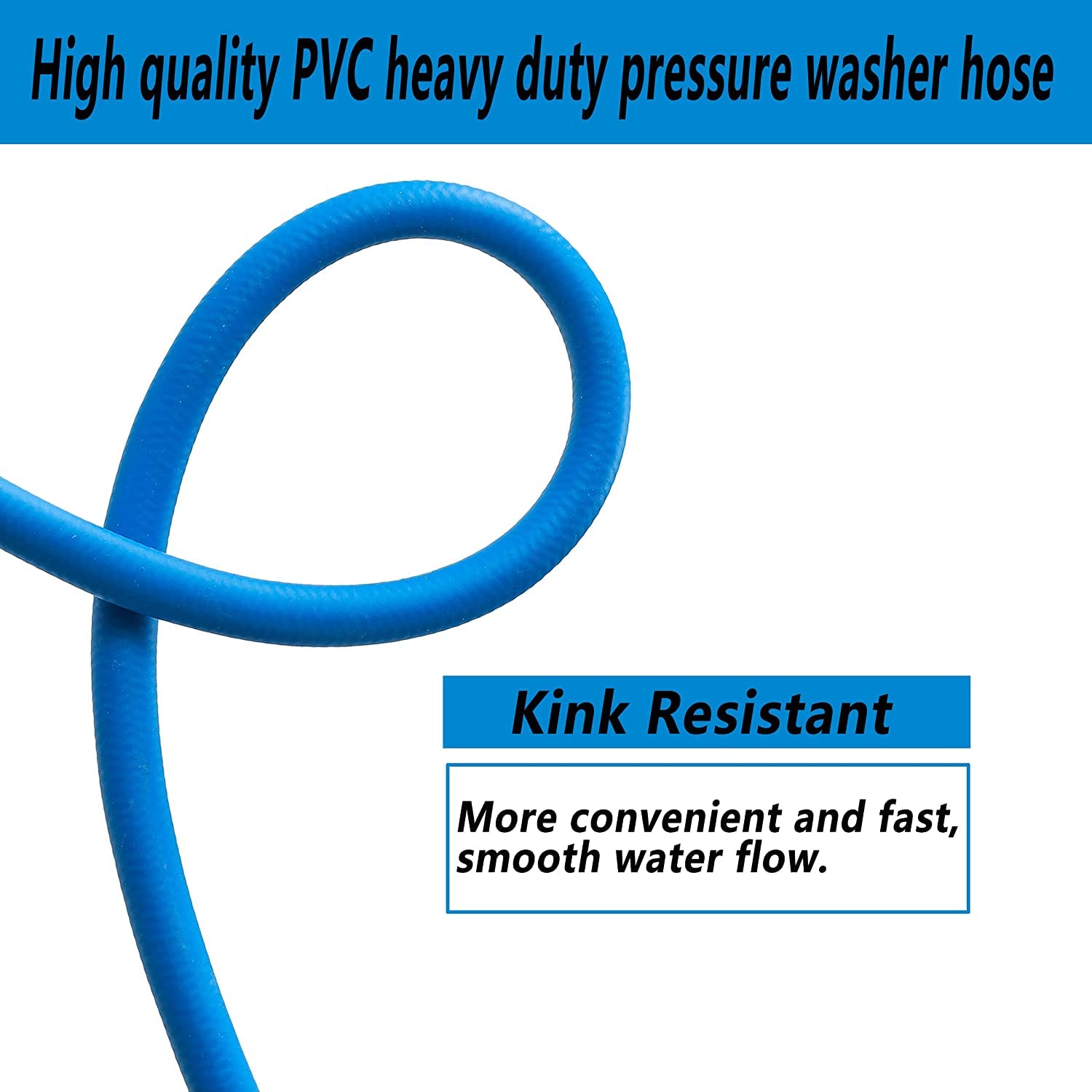 High Pressure Washer Hose 1/4