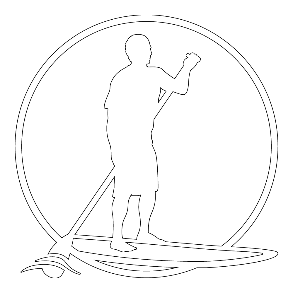 Premium 100 Stand Up Paddle Board 5' x 5' - Perfect for Yoga, Fishing & Ocean Adventures | Durable & Lightweight SUP for All Skill Levels