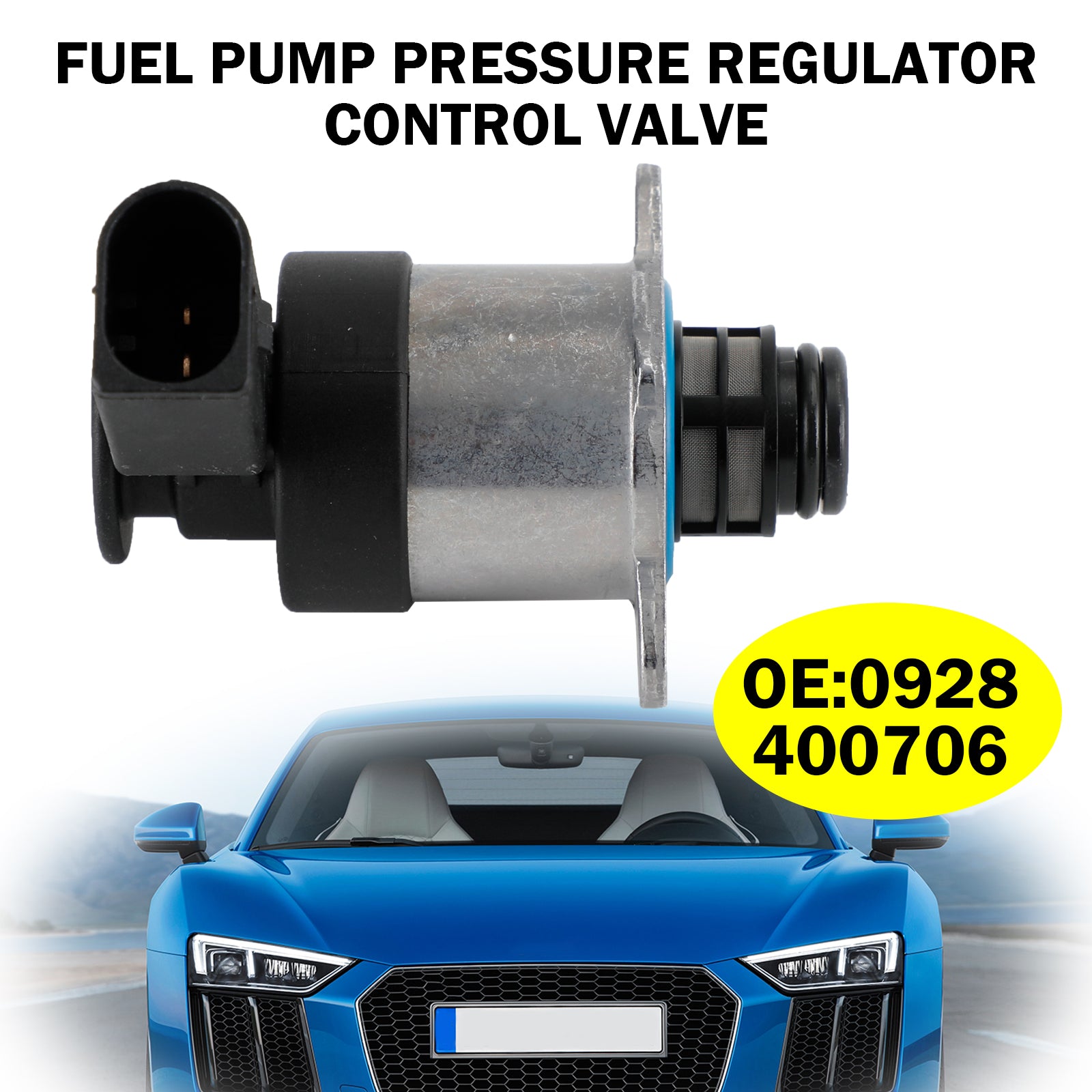 Audi VW Skoda Passat 2.0 TDI Fuel Pump Pressure Regulator Control Valve - Replacement Part for Diesel Engine Performance Enhancement