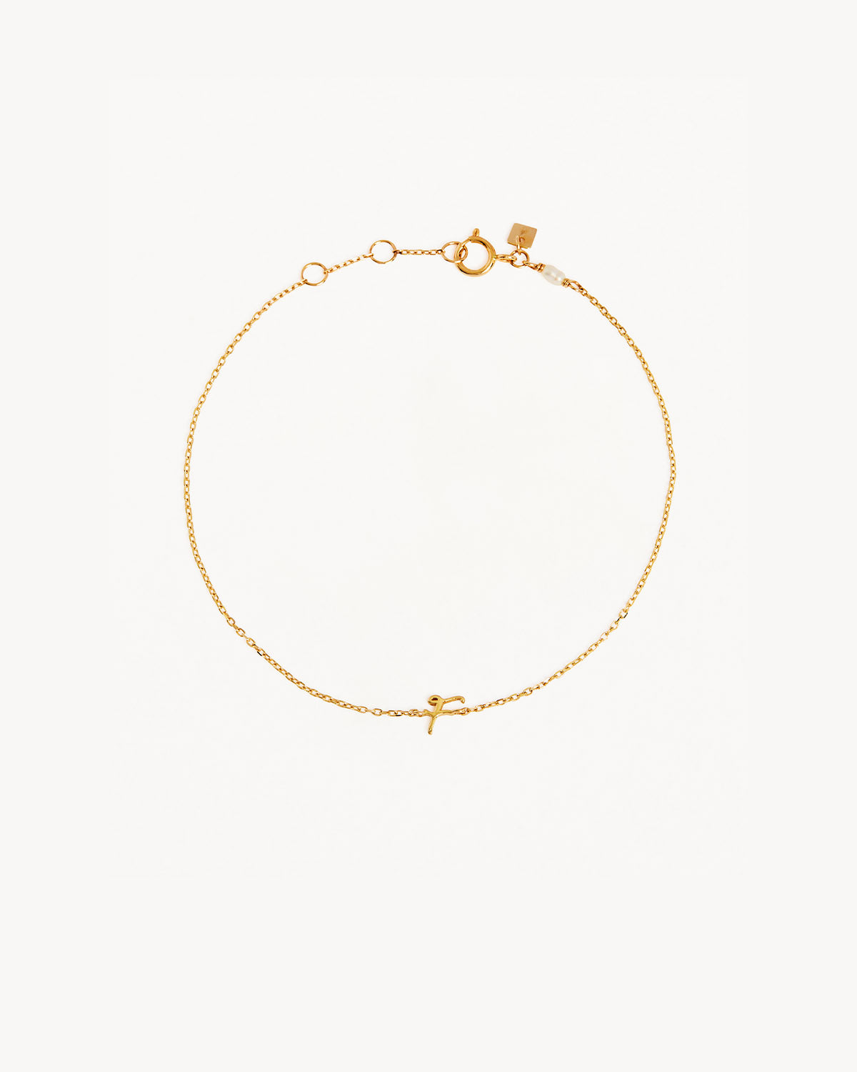 14K Solid Gold Love Letter Bracelet - Dainty & Elegant Jewelry for Women, Perfect Gift for Anniversary, Valentine's Day & Special Occasions