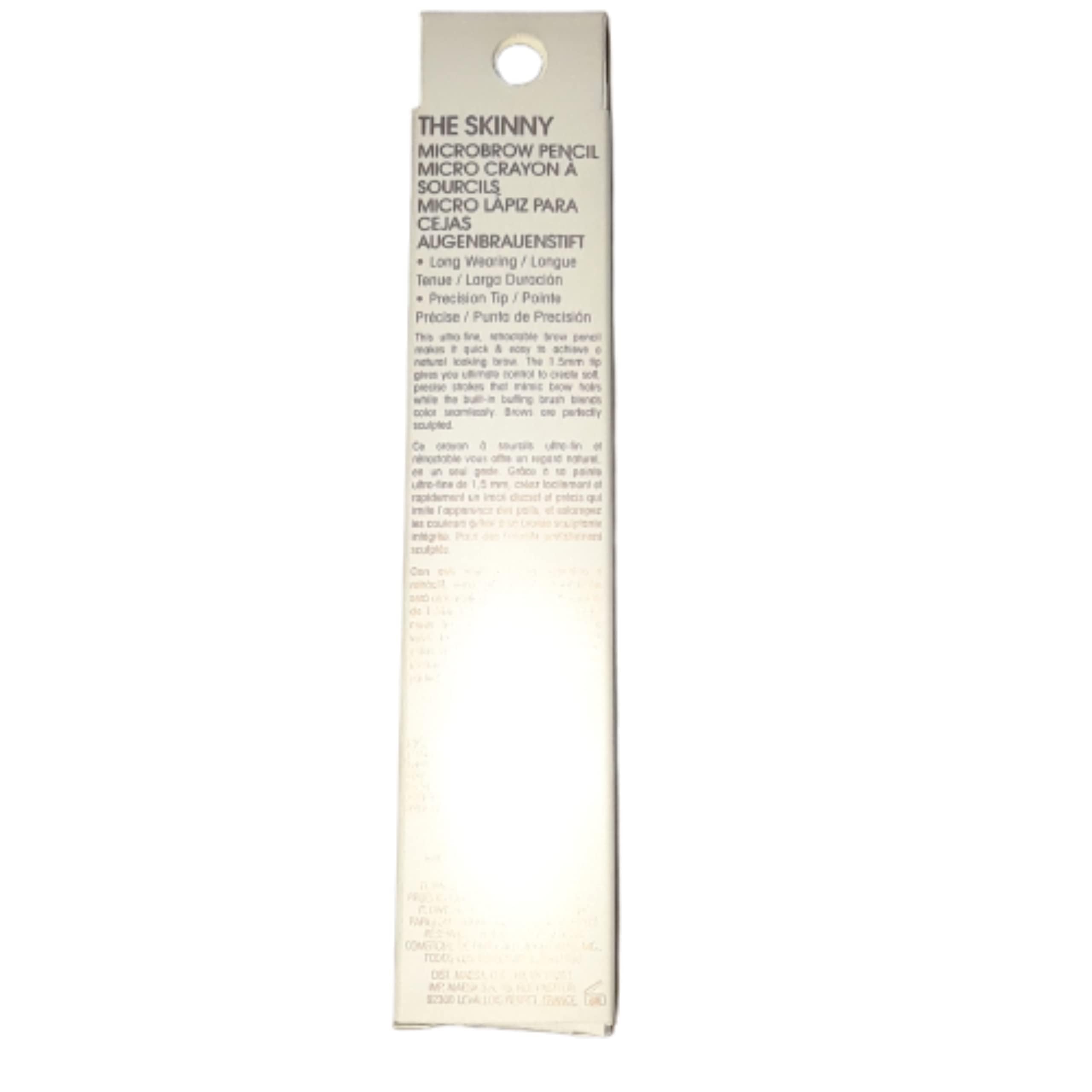 FLOWER BEAUTY The Skinny Microbrow Pencil - Ultra Fine Eyebrow Pencil for Natural Looking Brows, Blonde Shade, 1 Count | Perfect for Everyday Makeup, Eyebrow Shaping & Touch-Ups On-The-Go