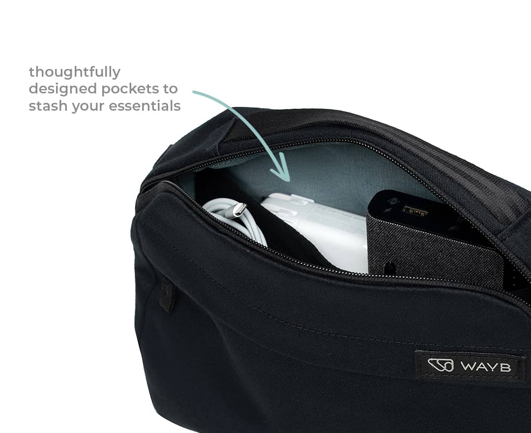 WAYB Ready to Roam Catchall - Stylish & Functional Travel Organizer for Passport, Wallet & Essentials - Perfect for Airports, Road Trips & Everyday Carry