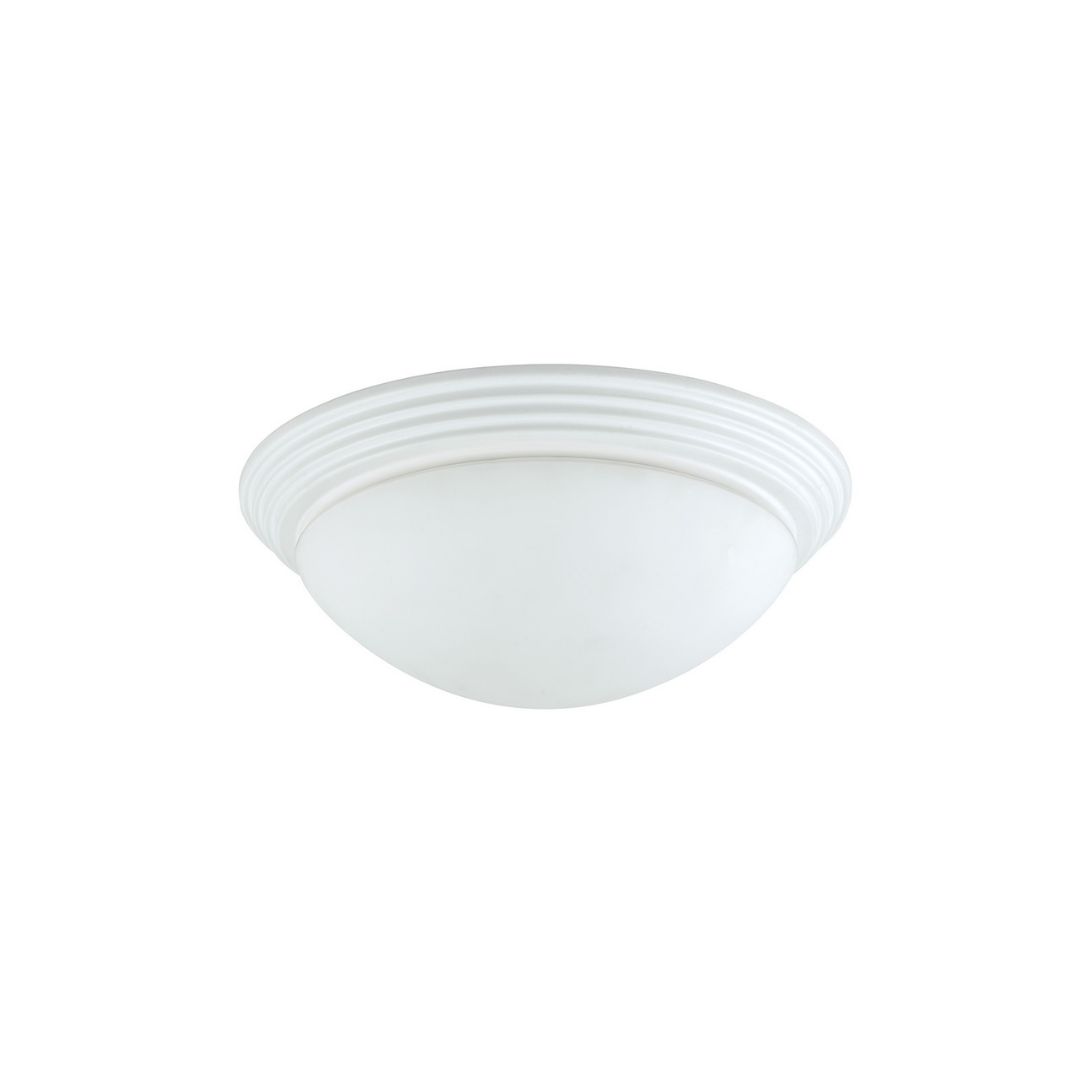 Cal Lighting 60W LED Ceiling Light Fixture - Energy Efficient Modern Flush Mount - 2 Pack for Bedroom, Living Room & Kitchen Lighting