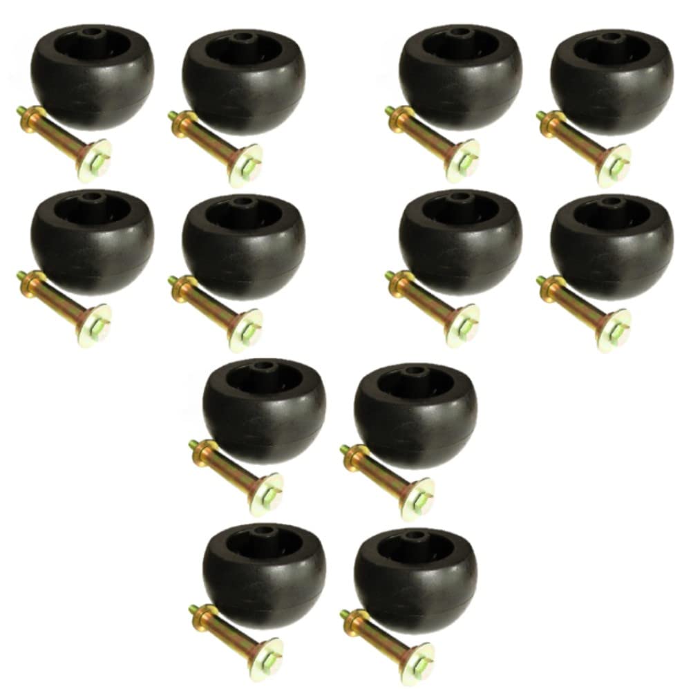 RAParts (12) Deck Wheel Hardware Kit Compatible with WHF 48