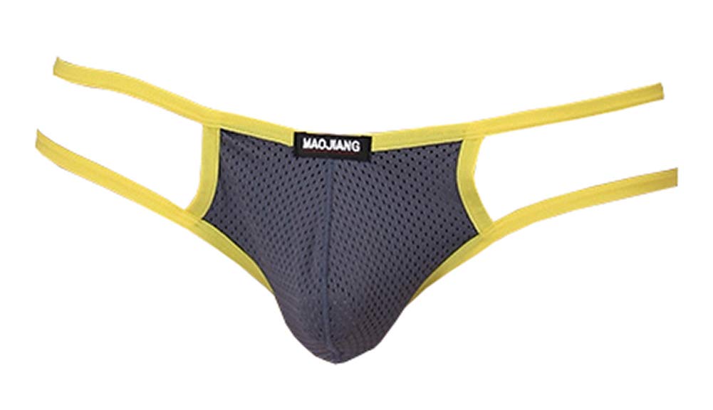 ONEFIT Men's Mesh Underwear - Sexy Thong Briefs for Men, Breathable & Comfortable - Perfect for Gym, Sleepwear & Daily Wear