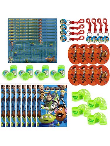 Hallmark Toy Story Party Favor Pack - 24pcs Disney Pixar Birthday Party Supplies for Kids - Perfect for Birthday Parties, Baby Showers & Themed Events