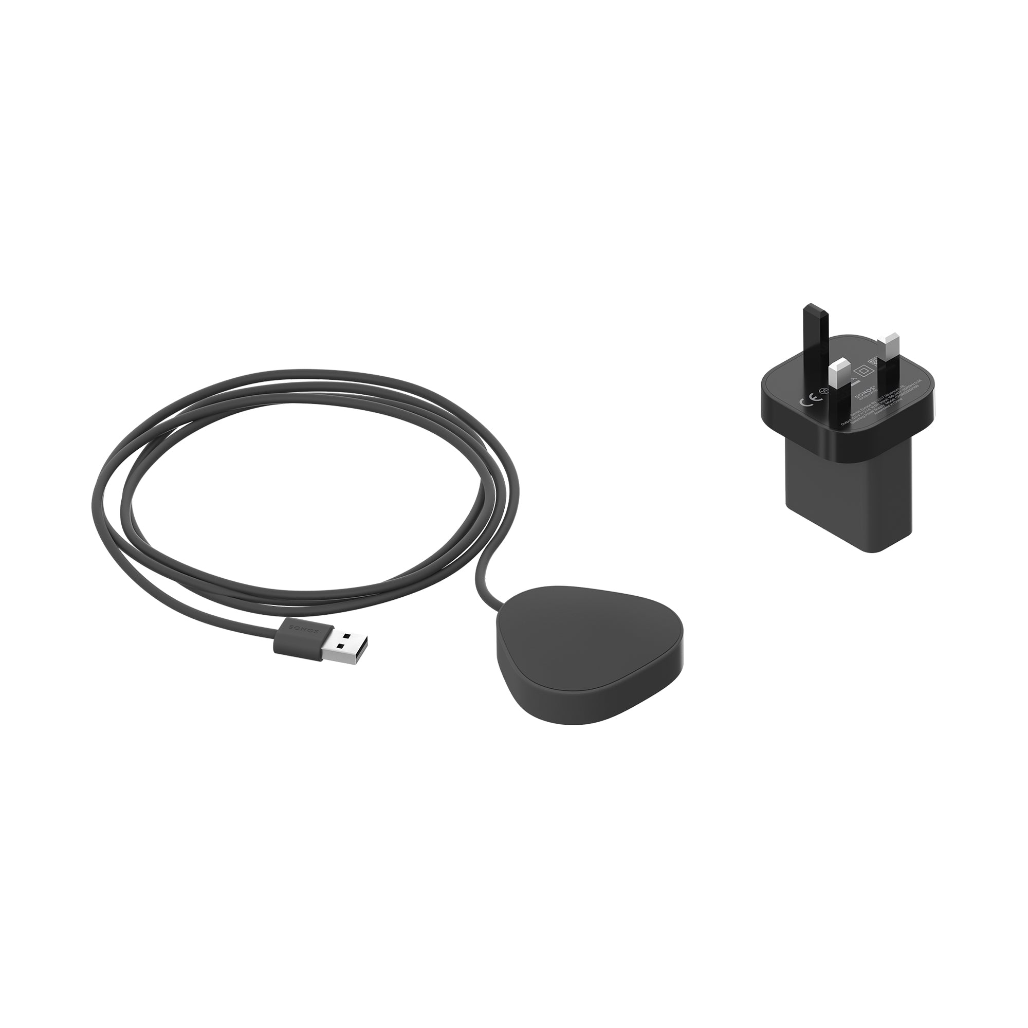 Sonos Roam Wireless Charger - Portable Bluetooth Speaker Charging Stand | Fast Qi Wireless Charging Dock for Sonos Roam SL | Perfect for Travel, Home & Outdoor Use