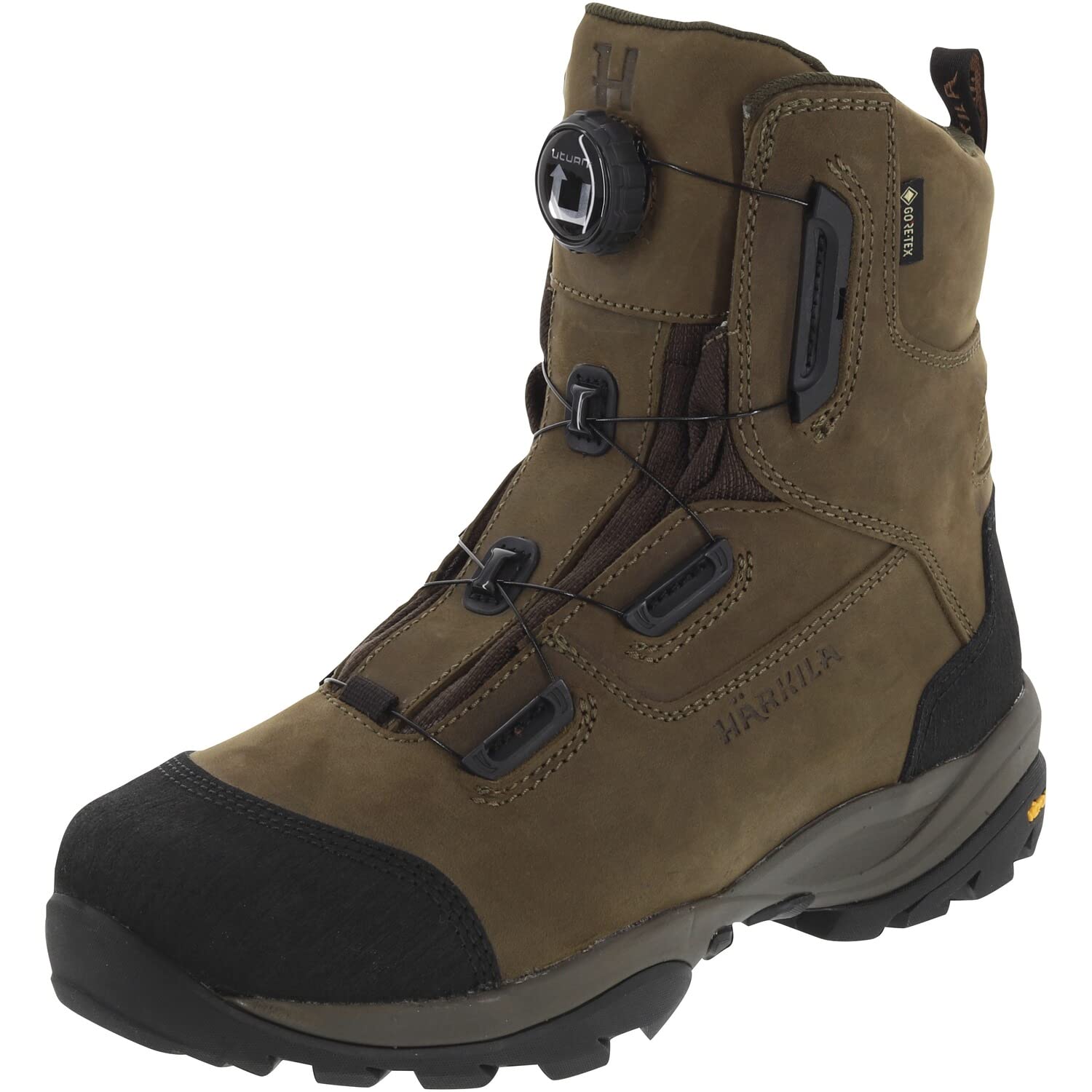 Härkila Reidmar Mid 2.0 GTX Hunting Boots - Waterproof Professional Outdoor Shoes for Men | Durable Scandinavian Hunting Equipment | Perfect for Wet Terrain & Long Hunting Trips