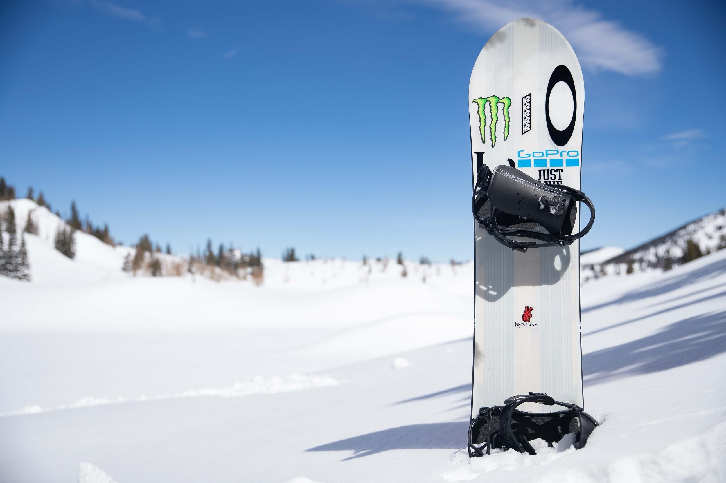 K2 Snowboard Bindings for Men - Adjustable, Durable & Lightweight - Perfect for Freestyle, All-Mountain & Powder Riding