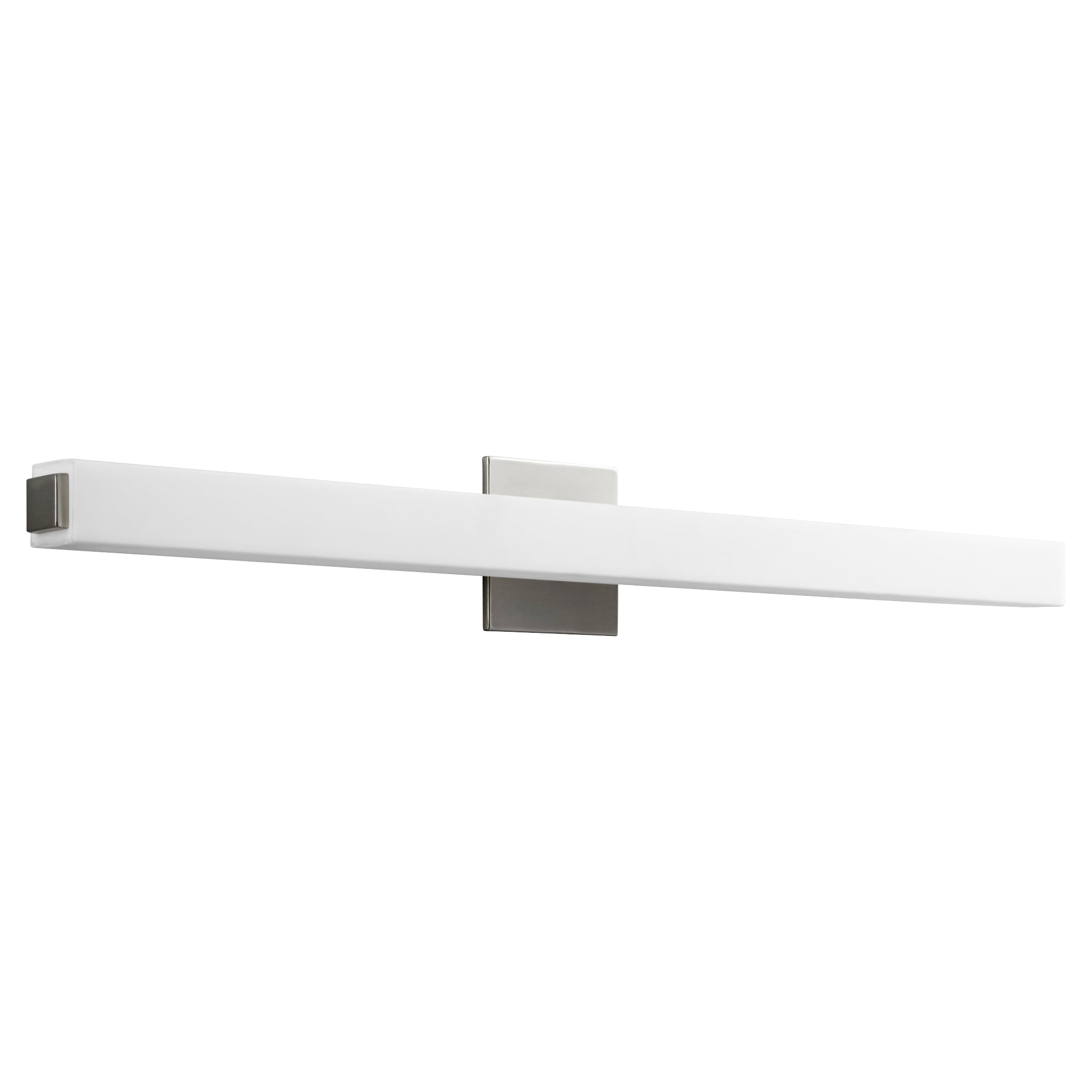 Oxygen Adelphi 3-Light Bathroom Vanity Fixture 3500K Warm White - Satin Nickel Finish for Modern Bathroom Lighting | Perfect for Makeup Vanity, Spa Style Bathrooms & Contemporary Home Decor
