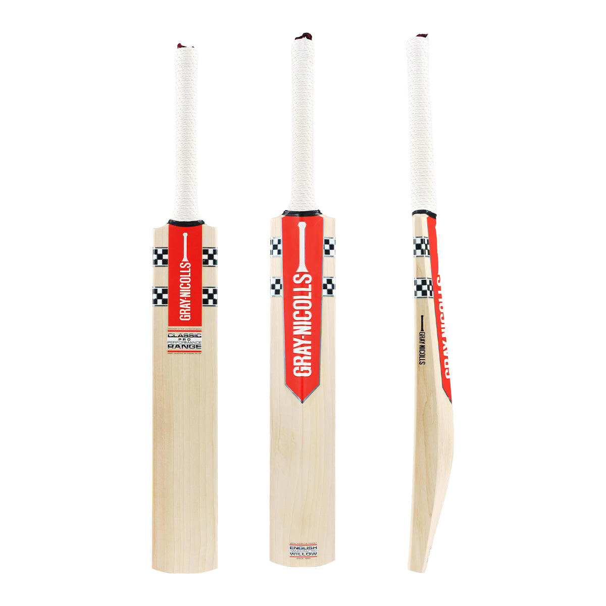 Gray Nicolls Classic Pro Performance Cricket Bat - Premium English Willow for Professional Players | Perfect for Matches, Training & Club Games
