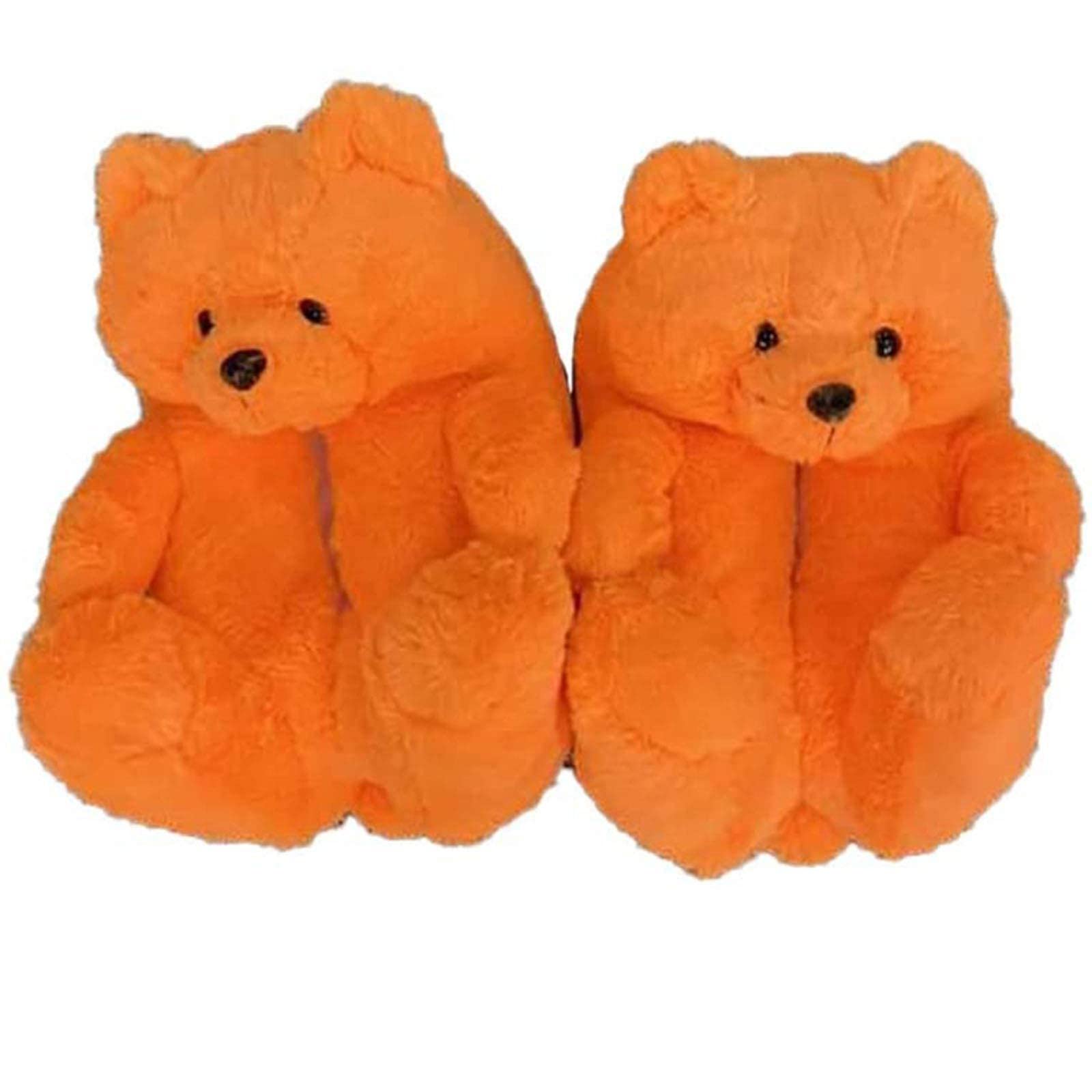 Cozy Teddy Bear Slippers - Warm Plush Animal House Shoes for Women & Men | Ultra Soft Winter Indoor/Outdoor Comfort for Home, Lounge & Gift Giving