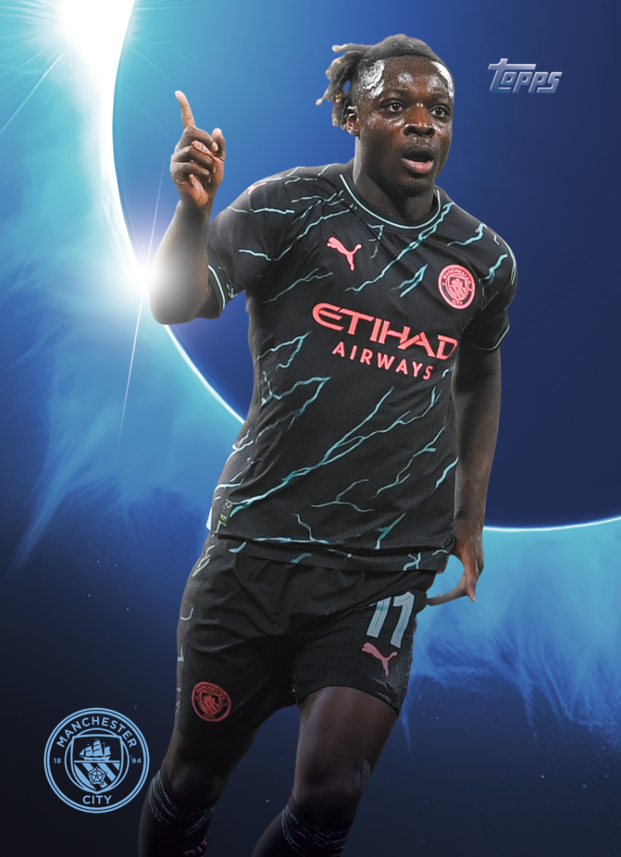 Topps Blue Moon Manchester City 2024/25 Hobby Box - Soccer Trading Cards Collection for Fans & Collectors - Perfect for Gifts, Display, and Investment