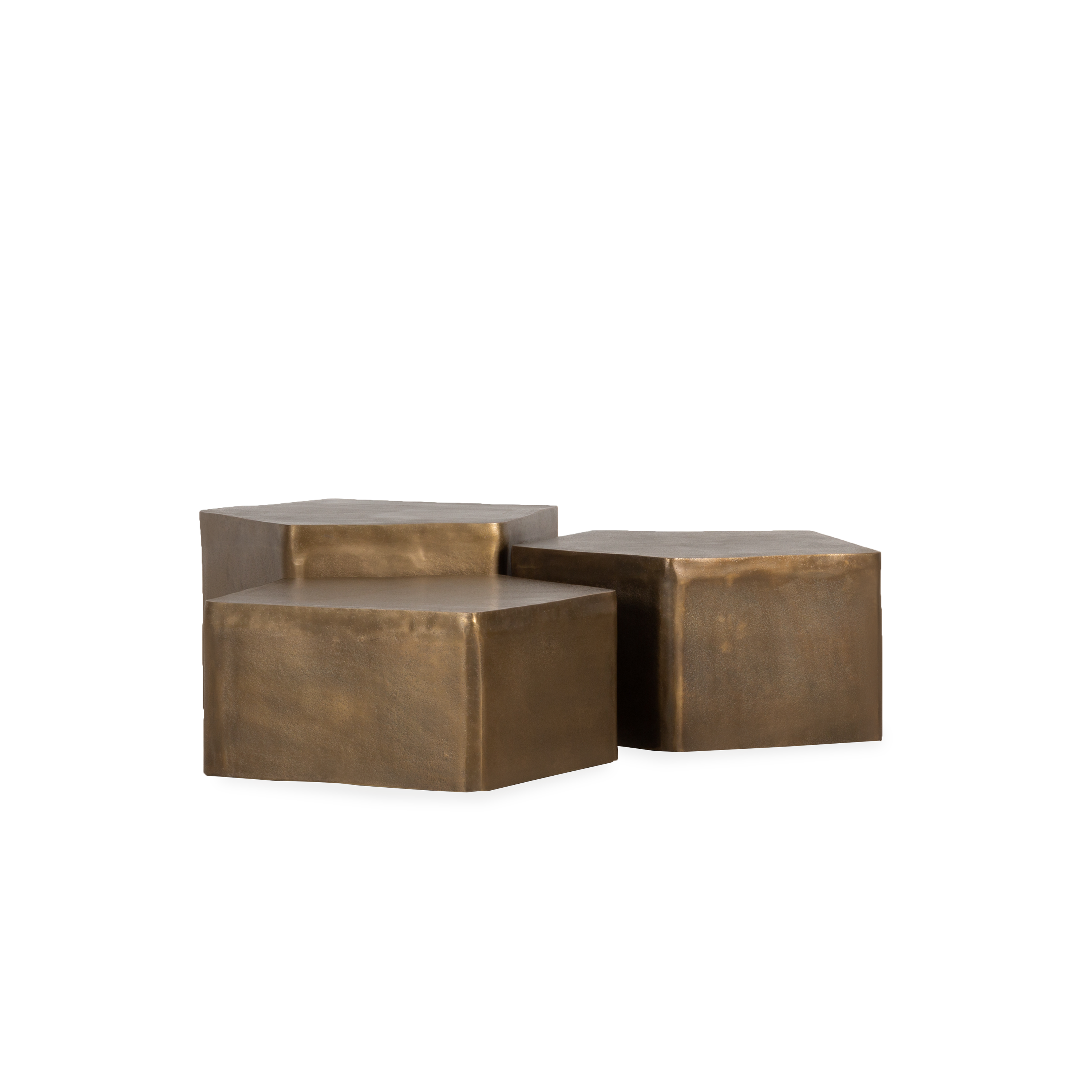 Modern Nesting Coffee Table Set - 2-Tier Wooden Side Table for Living Room, Bedroom, Office - Stylish & Space-Saving Furniture for Small Spaces - Perfect for Coffee, Books & Decor
