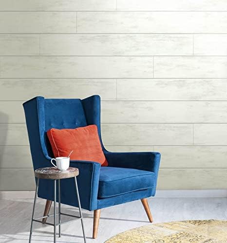 Magnolia Home Shiplap Wallpaper - Self-Adhesive Peel and Stick Wallpaper for Farmhouse, Rustic, and Modern Home Decor - Perfect for Living Room, Bedroom, and Kitchen Accent Walls